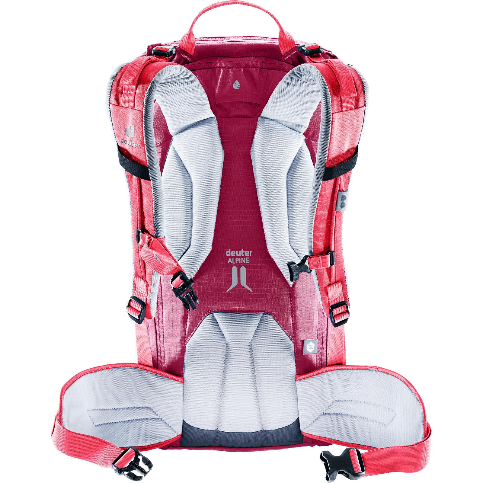 Plecak skiturowy Deuter Freerider 28 SL - hibiscus/ruby 2/7