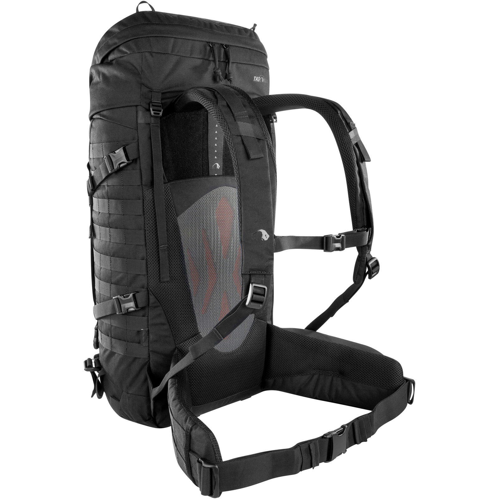 Bushcraftrucksack Pyrox 45+10 BC black 2/7