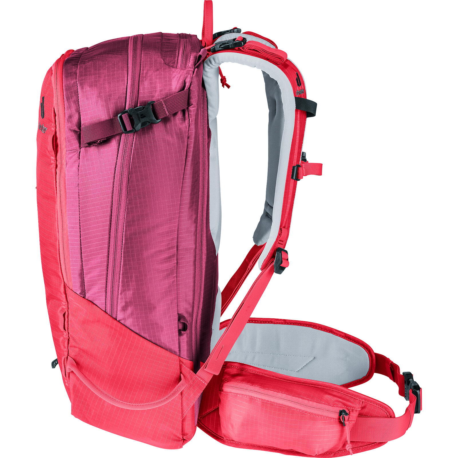 Plecak skiturowy Deuter Freerider 28 SL - hibiscus/ruby 5/7