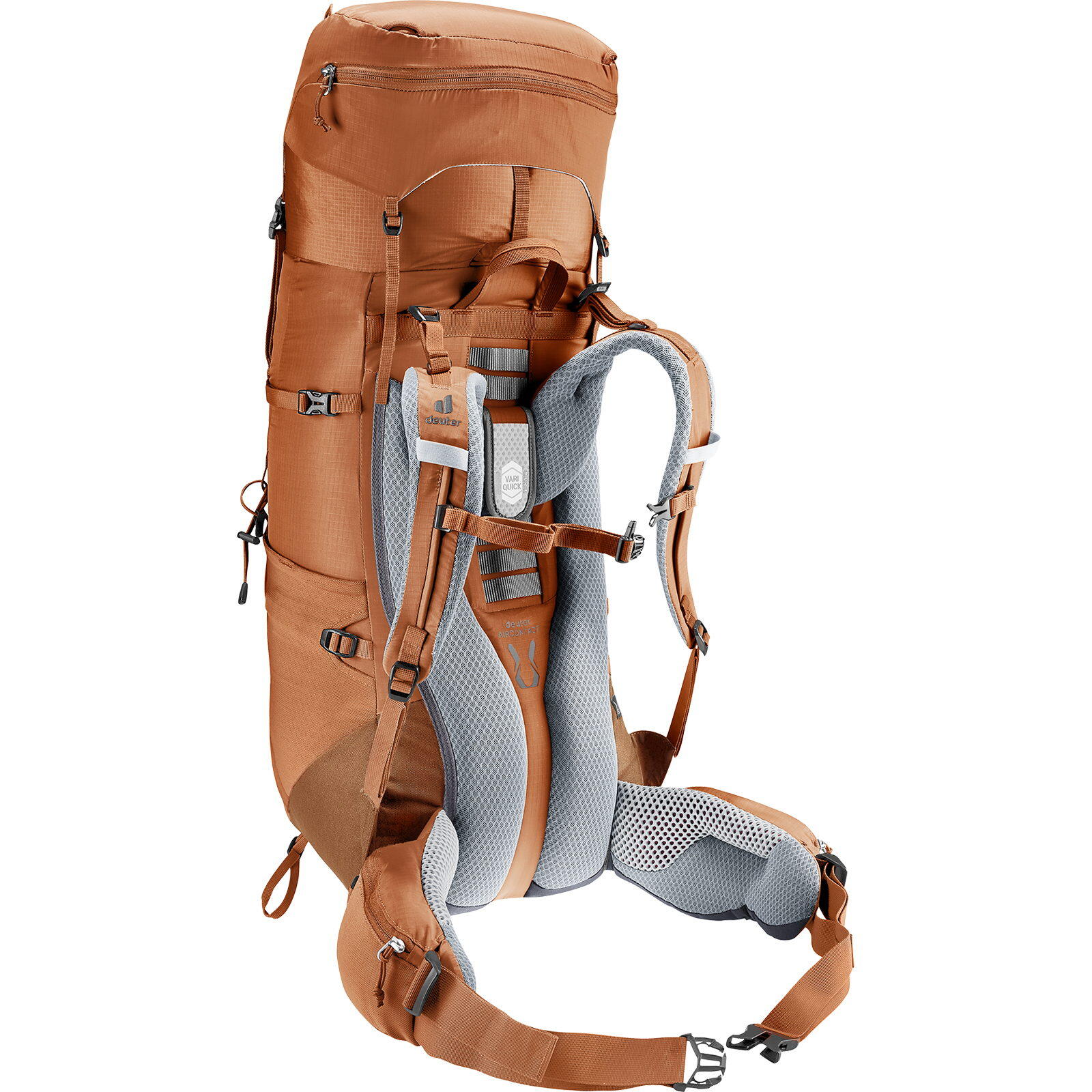 Damen-Trekkingrucksack Aircontact Lite 35+10 SL pecan-mocha 4/7