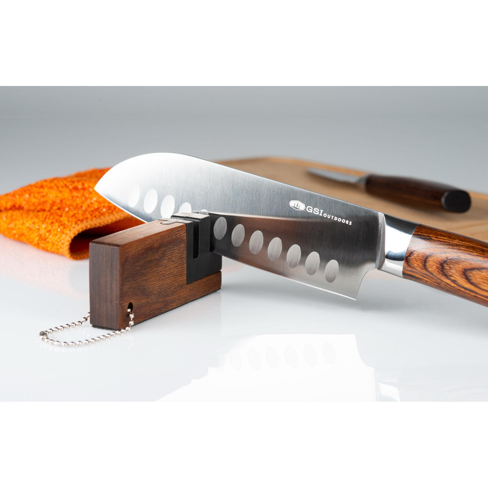 GSI Rakau Messer-Set 7-tlg Edelstahl, Netzbeutel, Bambus 4/6