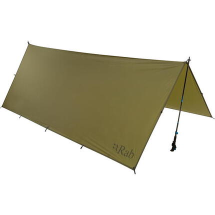 Tarp turystyczny Rab SilTarp 2 - olive