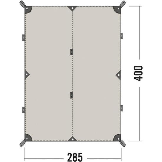 Tarp 4 TC sand beige