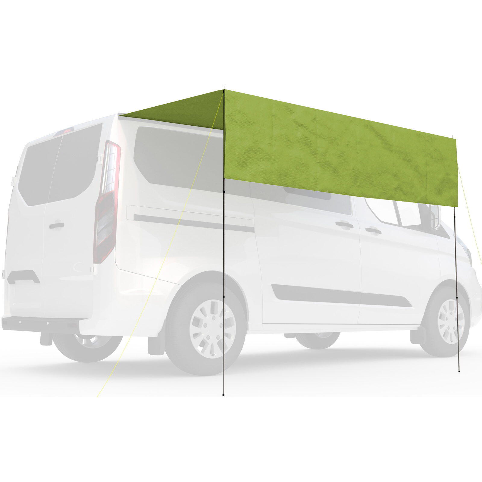 Bus-Vordach Van Tarp light olive 3/5