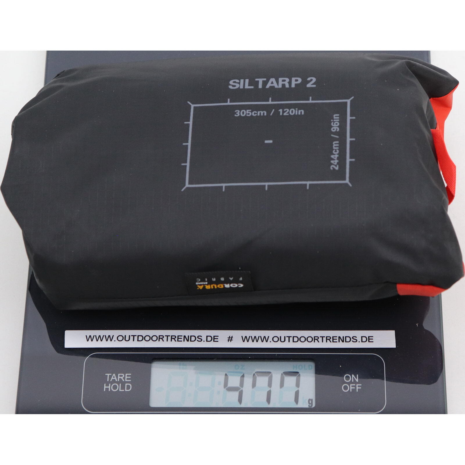 Tarp turystyczny Rab SilTarp 2 - olive 2/3
