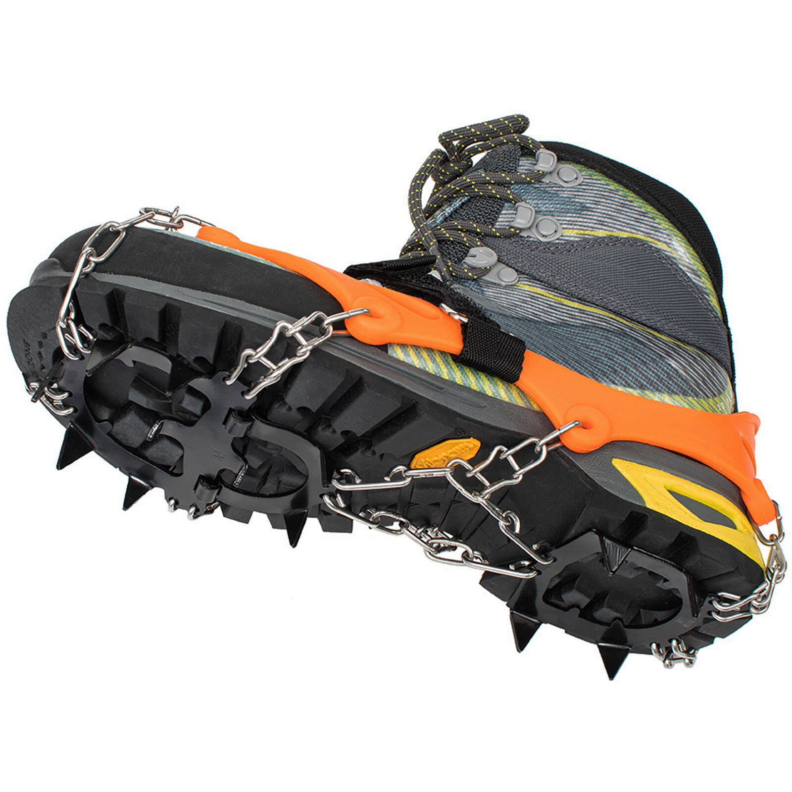 Schuhketten Snow Spikes Easy II orange 3/4