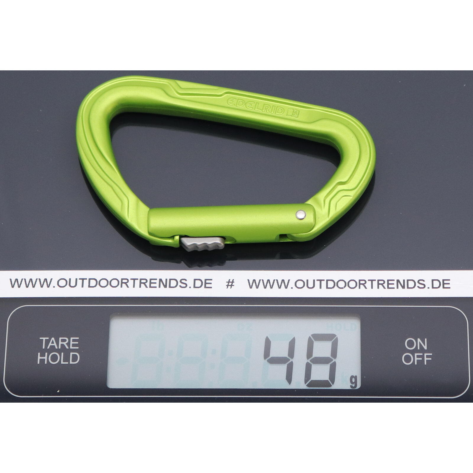Mosquetón Pure Slider III EDELRID con cierre deslizante 2/2