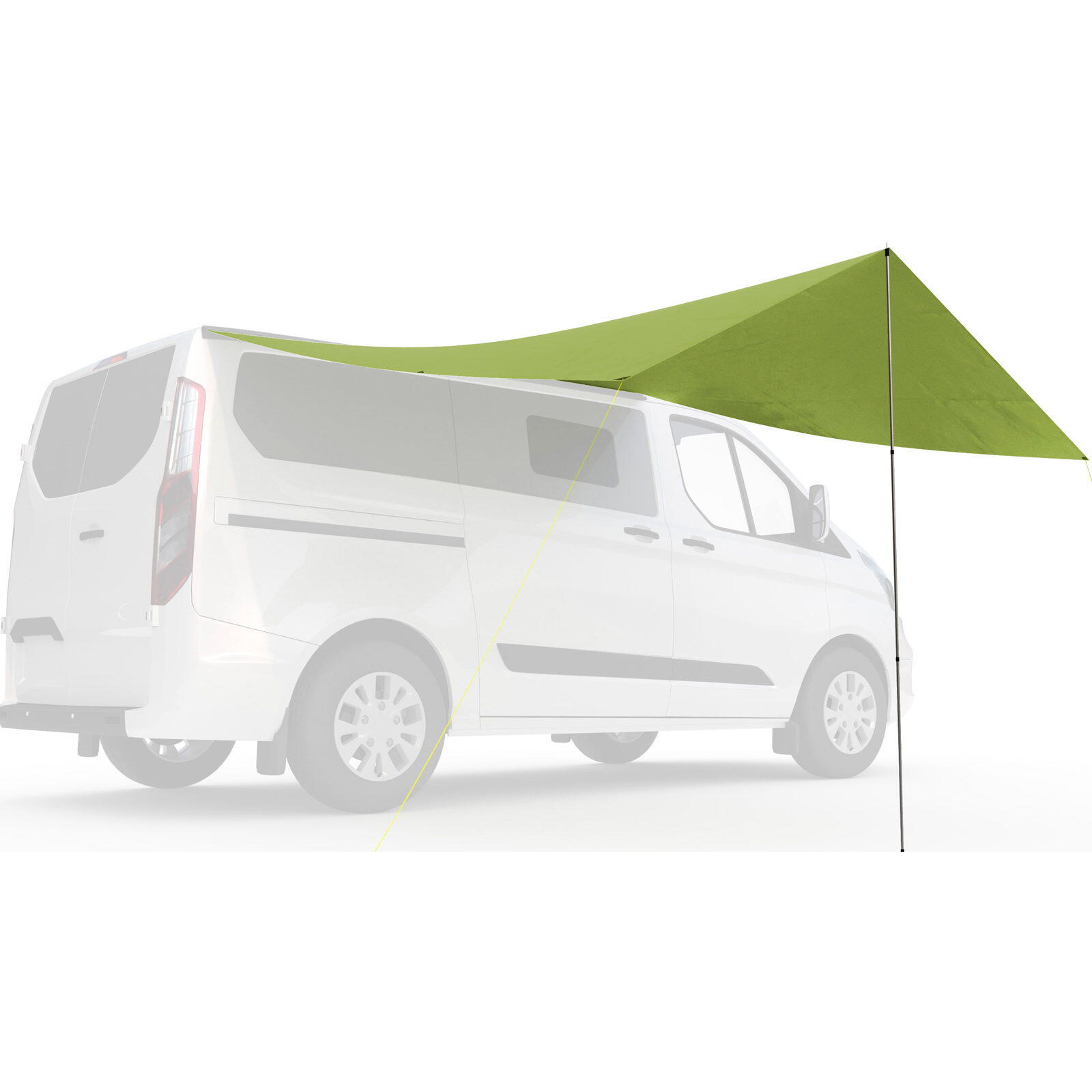 Bus-Vordach Van Tarp light olive 2/5