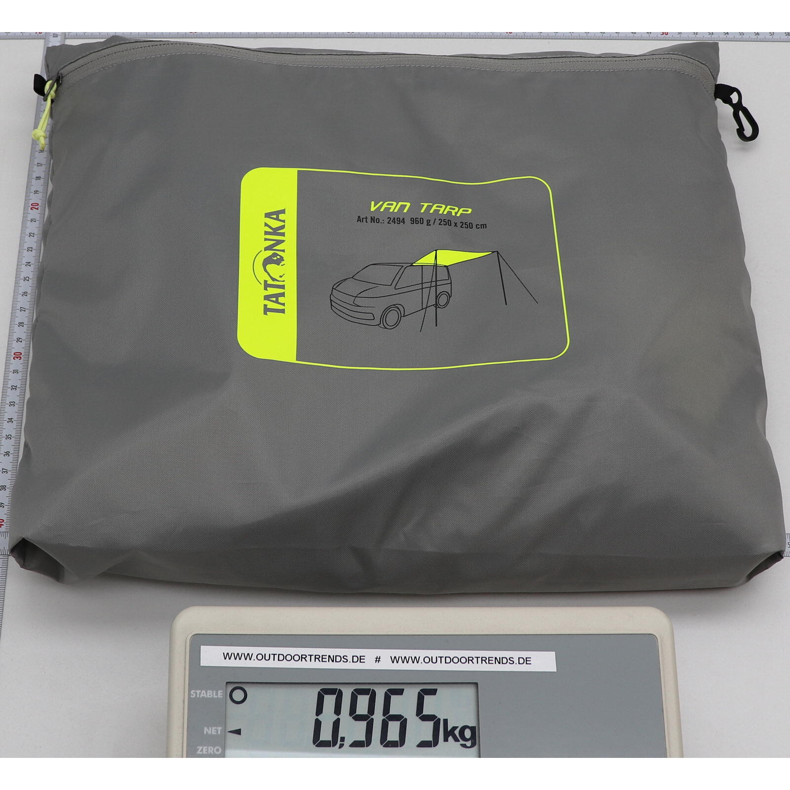 Bus-Vordach Van Tarp light olive 5/5