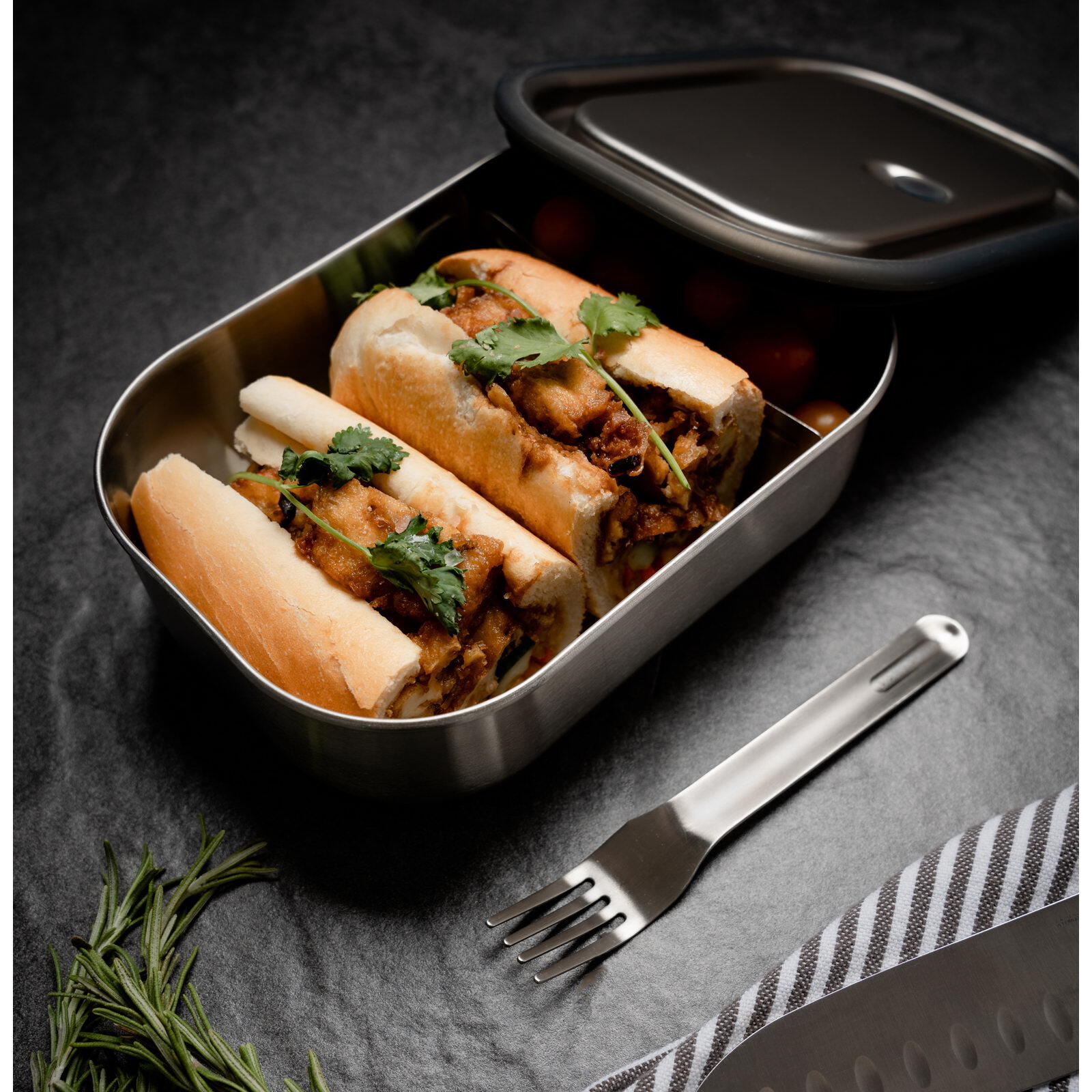 Boite repas en acier inoxydable Large - Ocean 1L 7/7