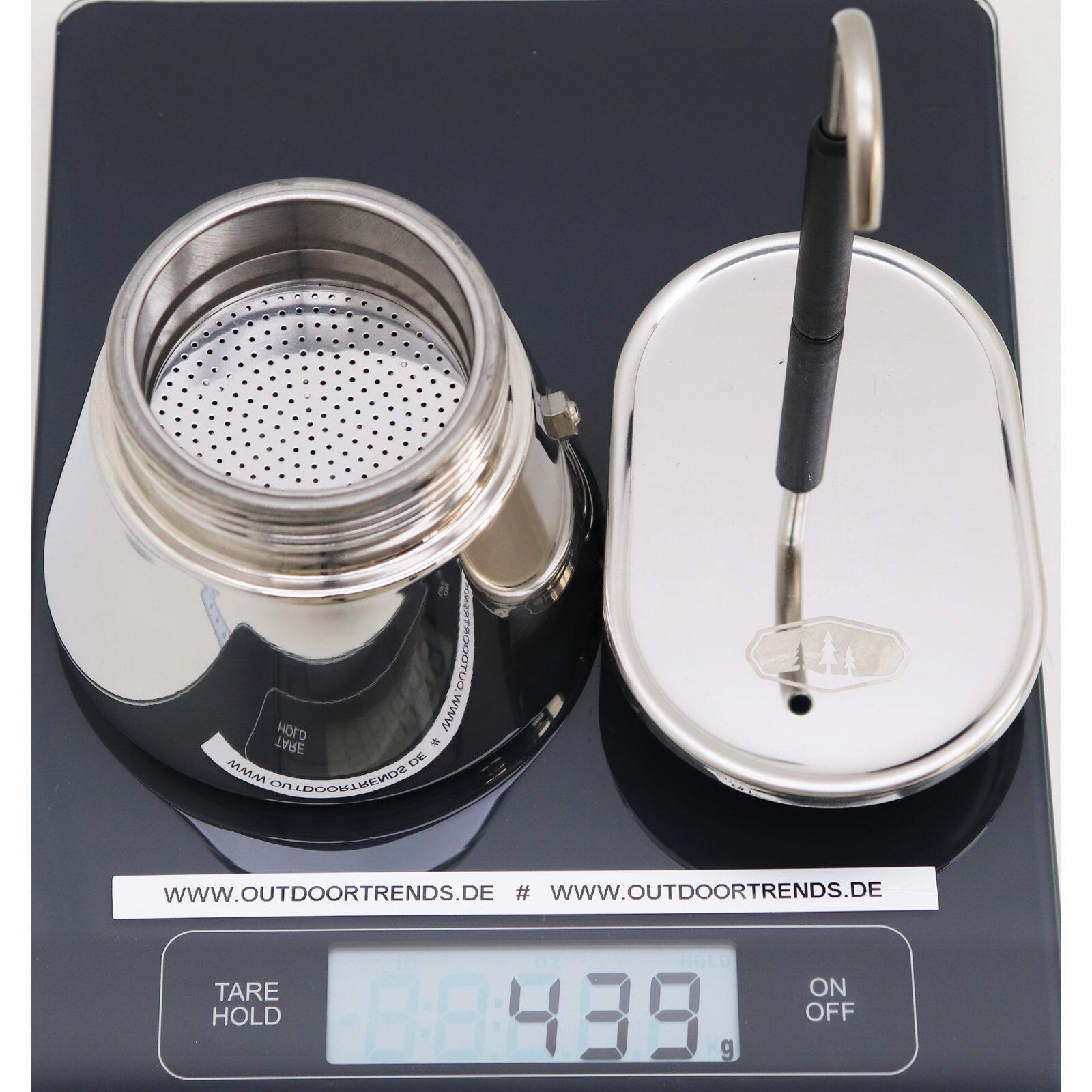 GSI Outdoors Percolator Mini-Espresso Set 4 Cup 5/7