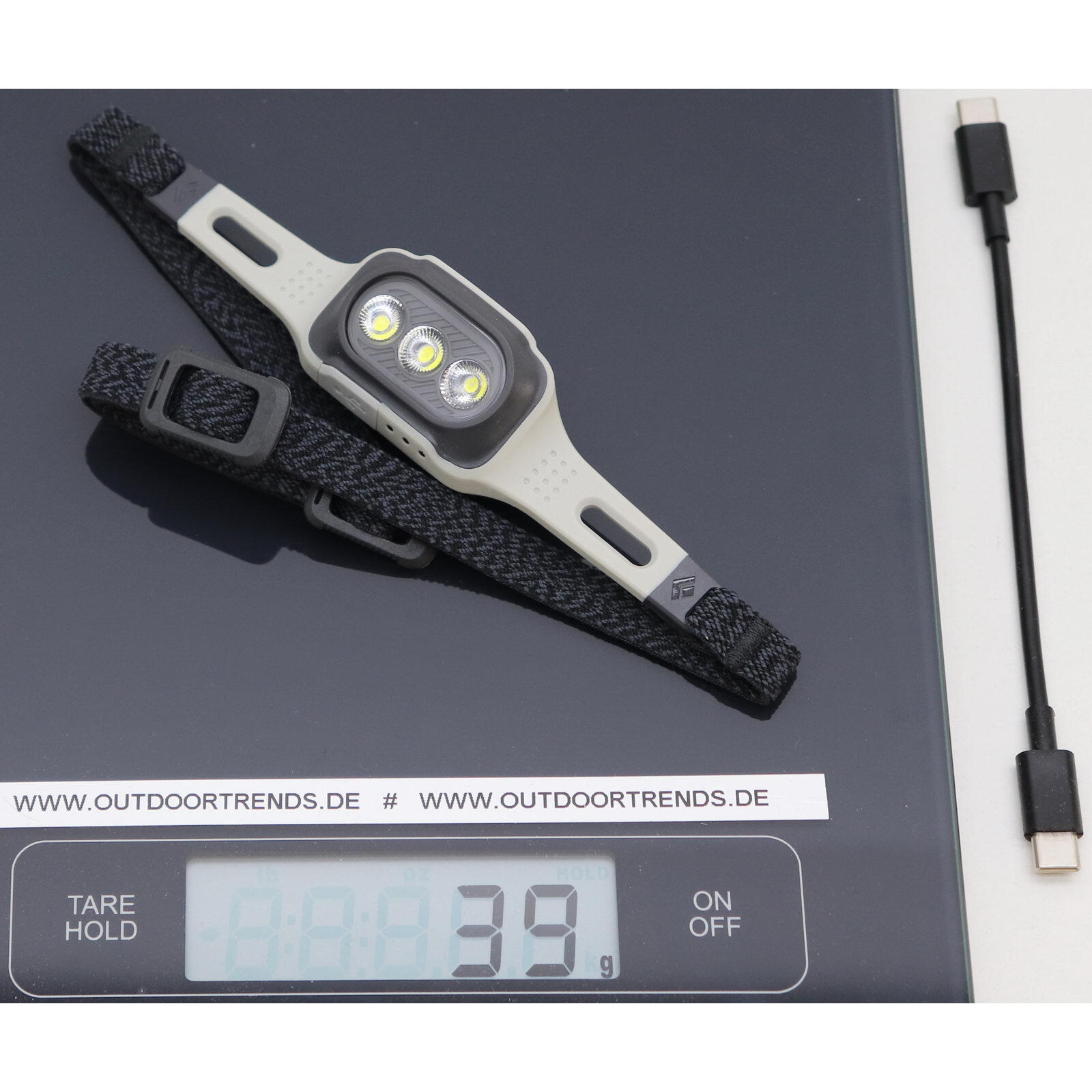 Lampe frontale Black Diamond Deploy 325 lm USB‑C compacte légère IPX4 7/7