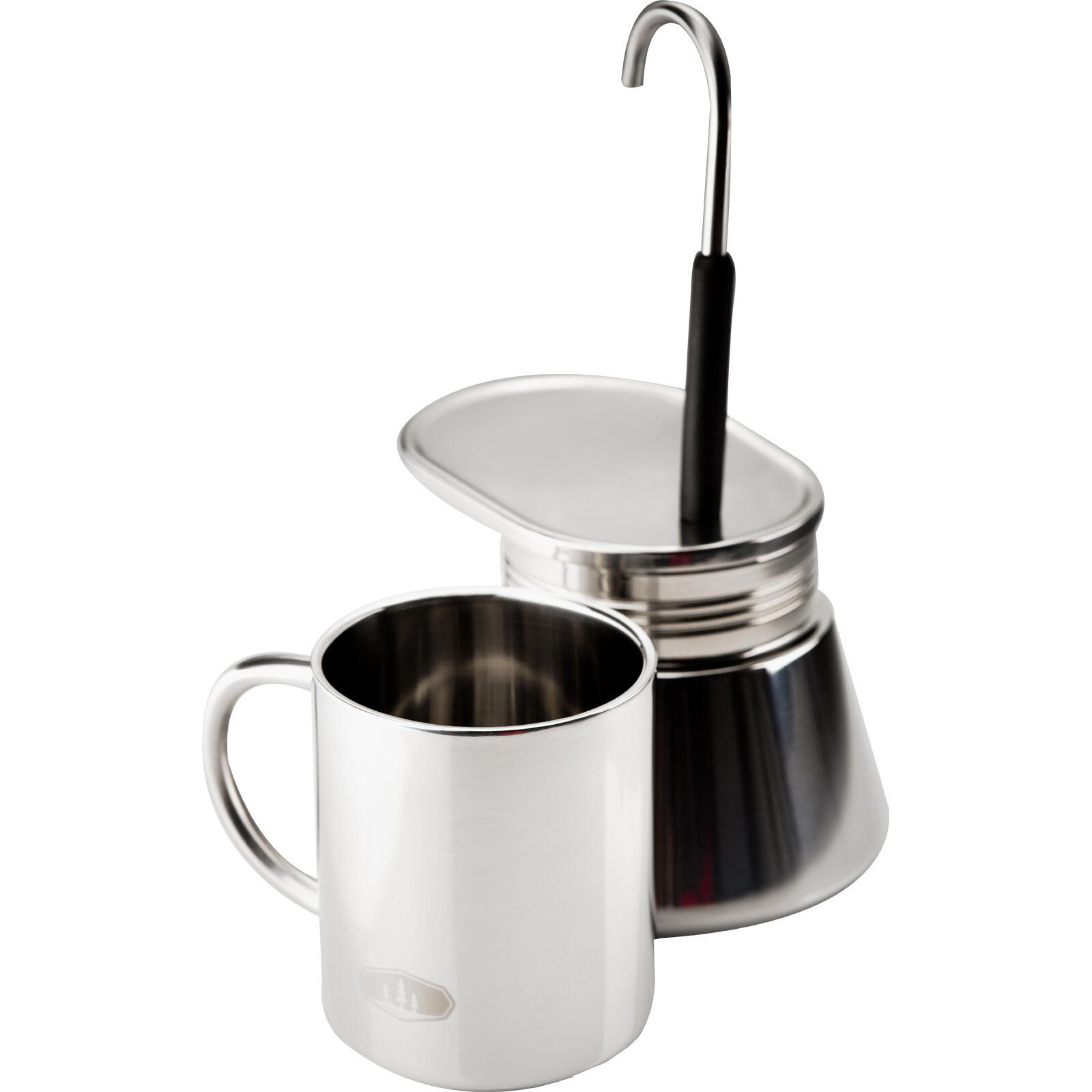 GSI Outdoors Percolator Mini-Espresso Set 4 Cup 4/7