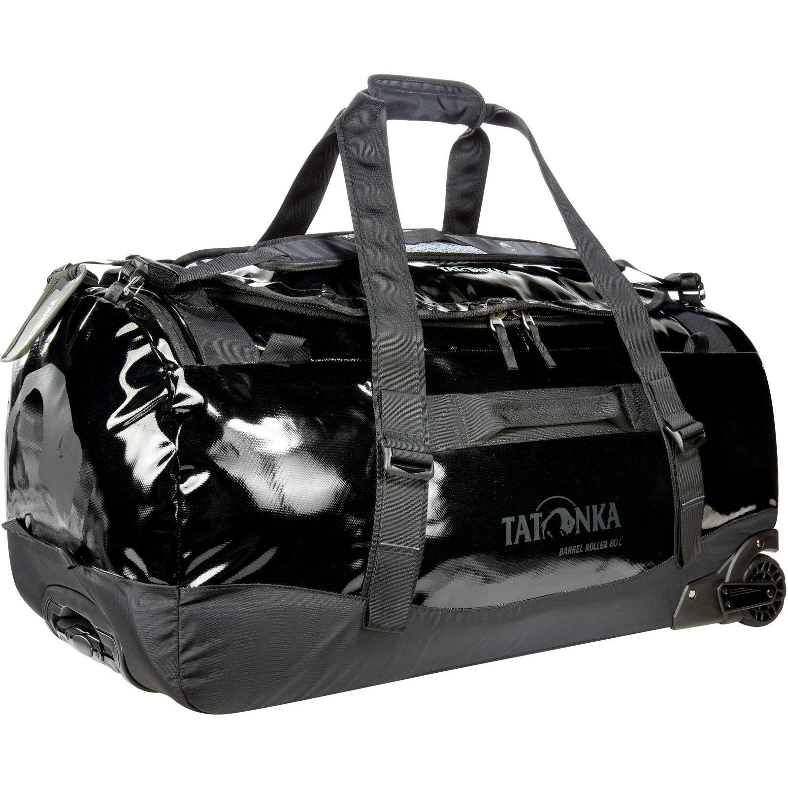 Reisetasche mit Rollen Barrel Roller 80 black 3/7