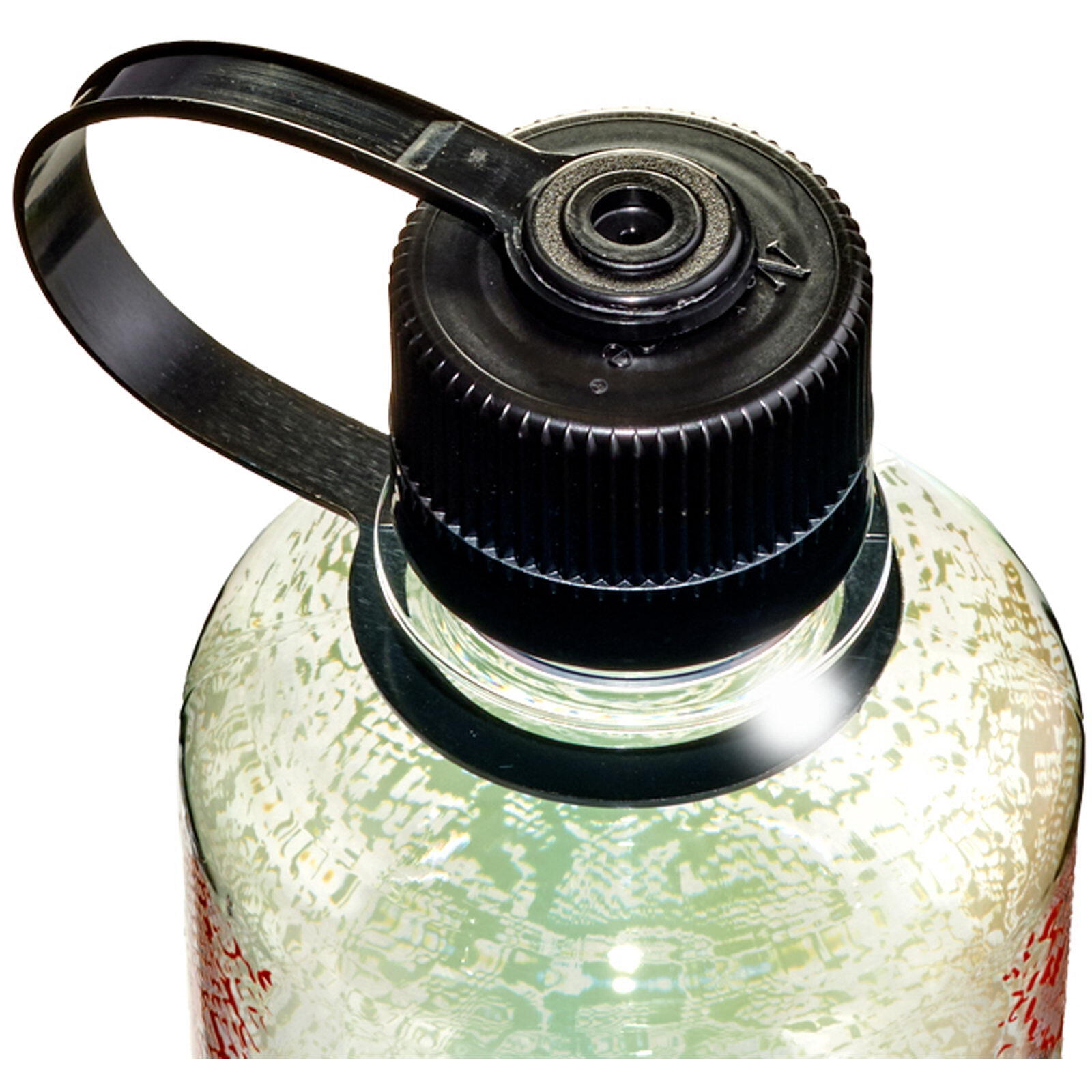 Nalgene Sustain Flasche 500 ml Rainbow Snake Tritan BPA-frei 50% recycelt dicht 3/4