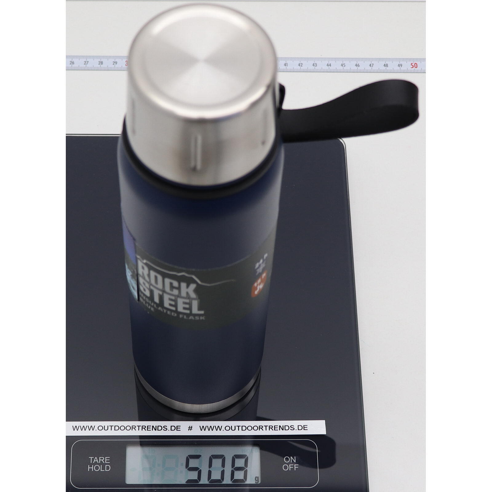 Isolierflasche RockSteel 0,75 L oliv 7/7