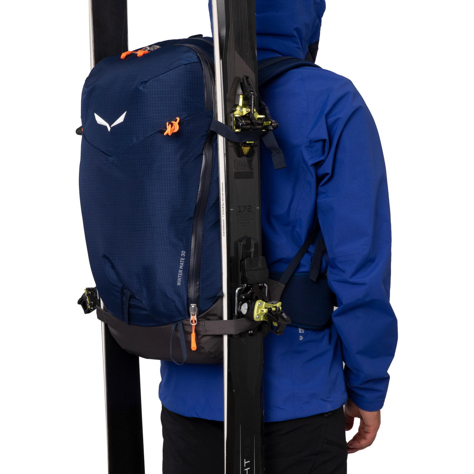 Skitouren-Rucksack Winter Mate 30 faded green-black 3/4