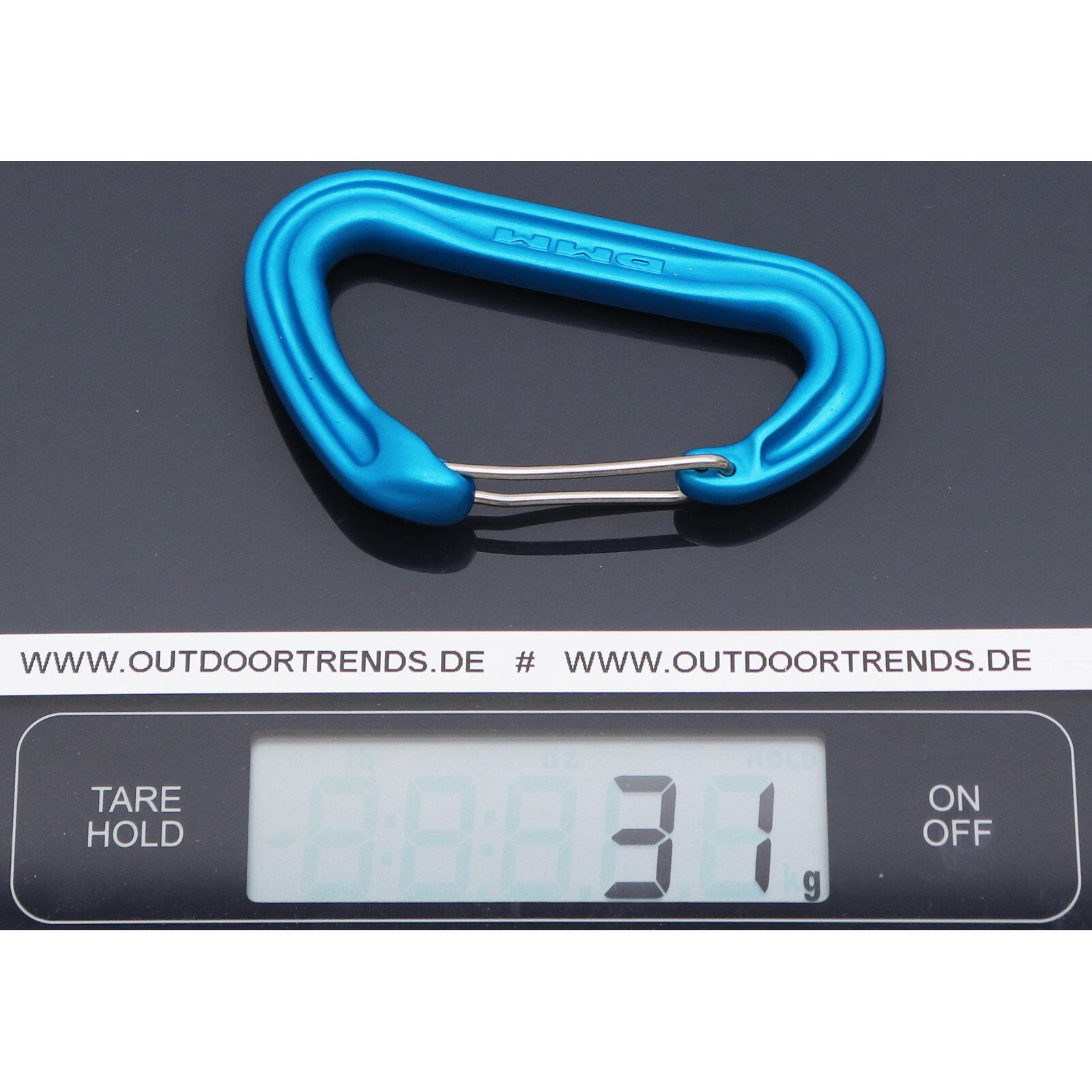 Schnappkarabiner Aether turquoise einzeln 2/2