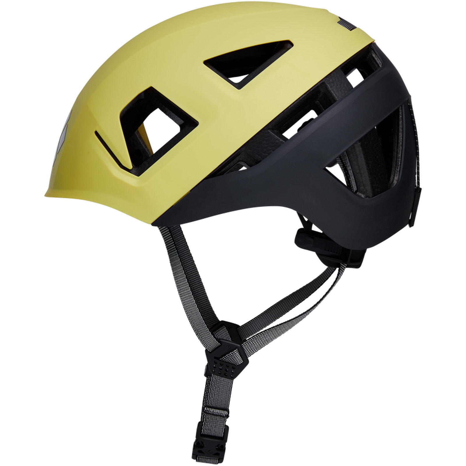 Casque escalade Black Diamond Capitan Lemongrass-Black, coque ABS/EPS/EPP 2/5