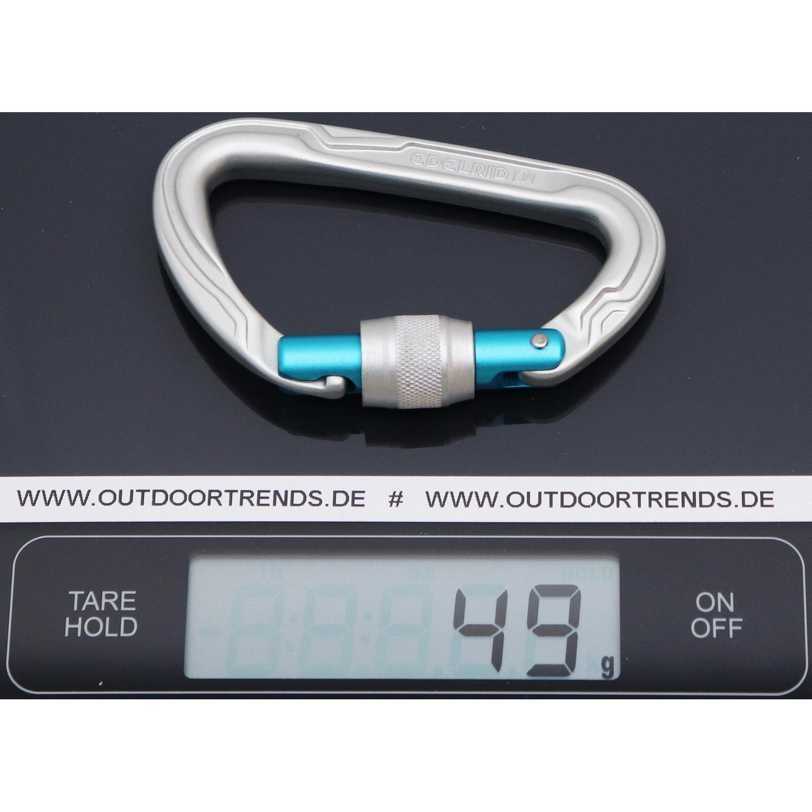 Mousqueton EDELRID Pure Screw III nuit 2/2