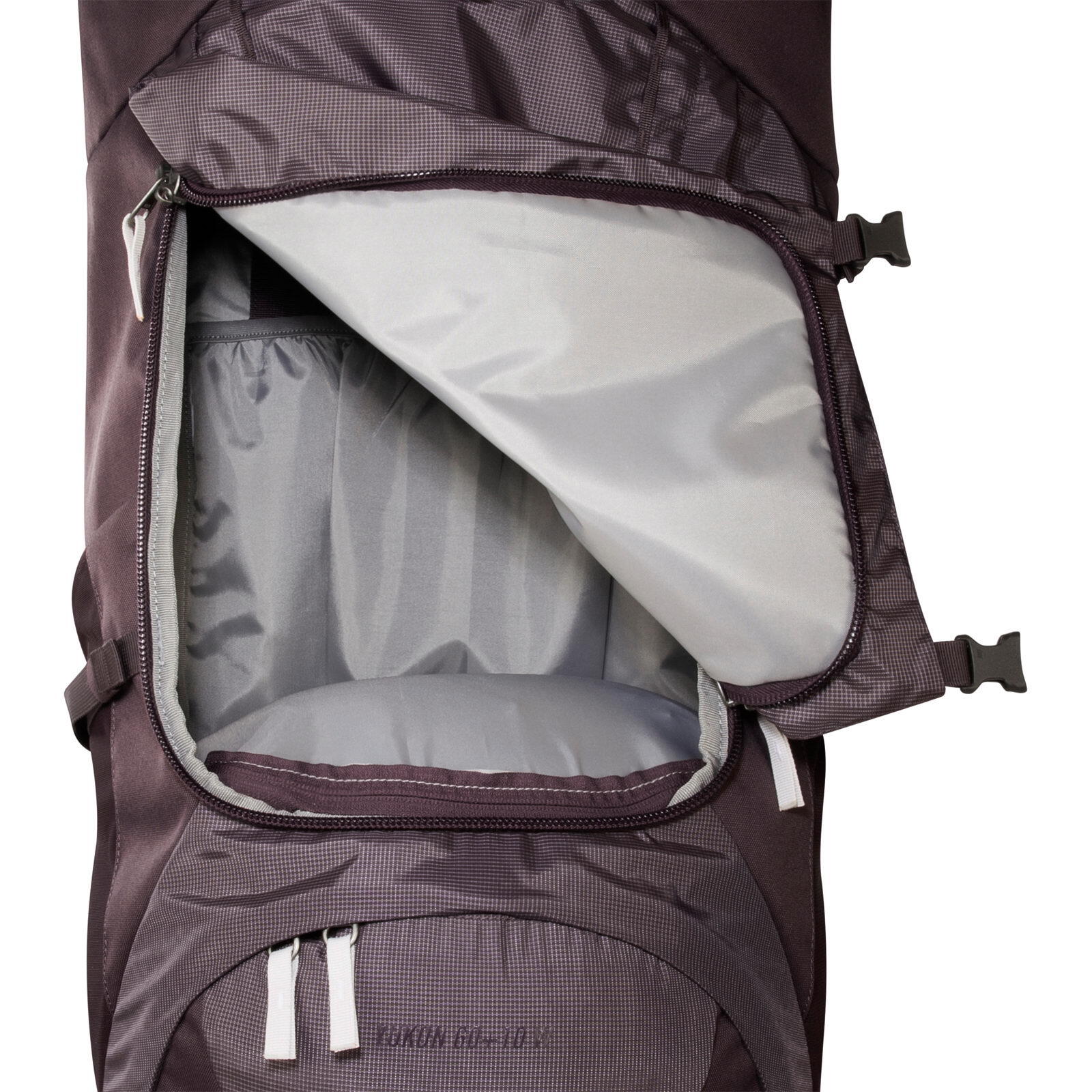 Trekkingrucksack Yukon 60+10 Damen midnight plum 7/7