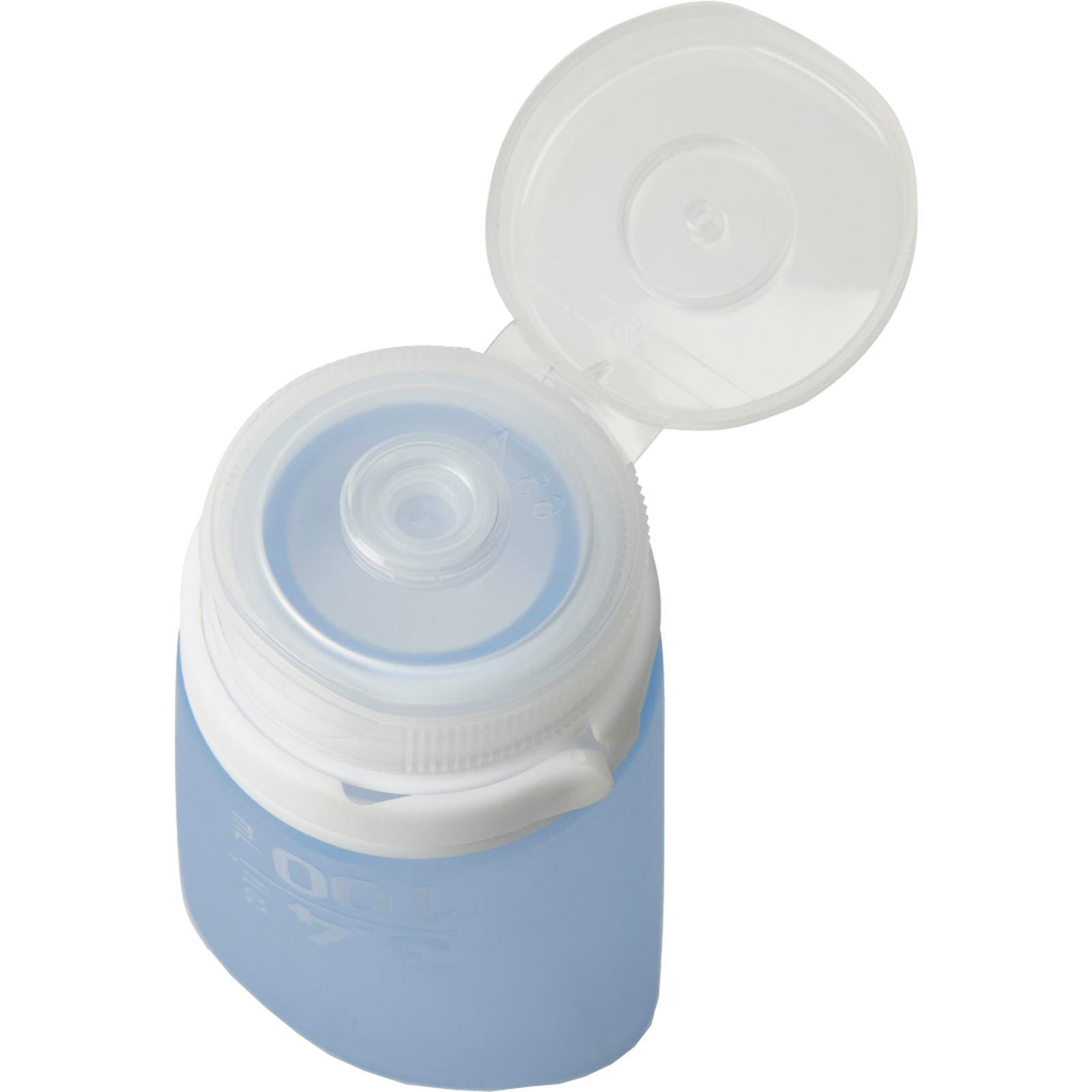 3 x 100 ml Tube GoToob+ 3er Pack transparent-violett-türkis 5/7