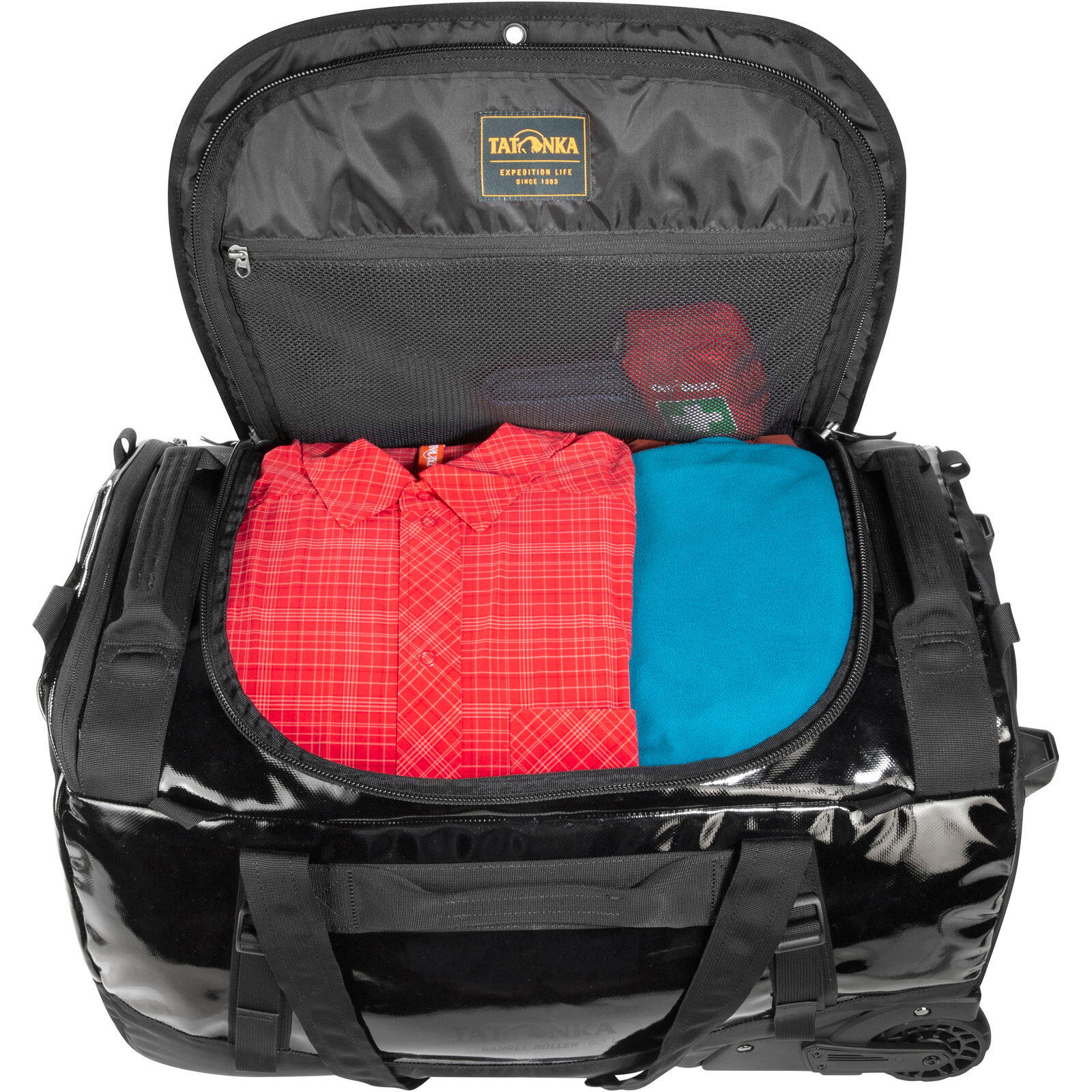 Reisetasche mit Rollen Barrel Roller 60 elemental blue 6/7