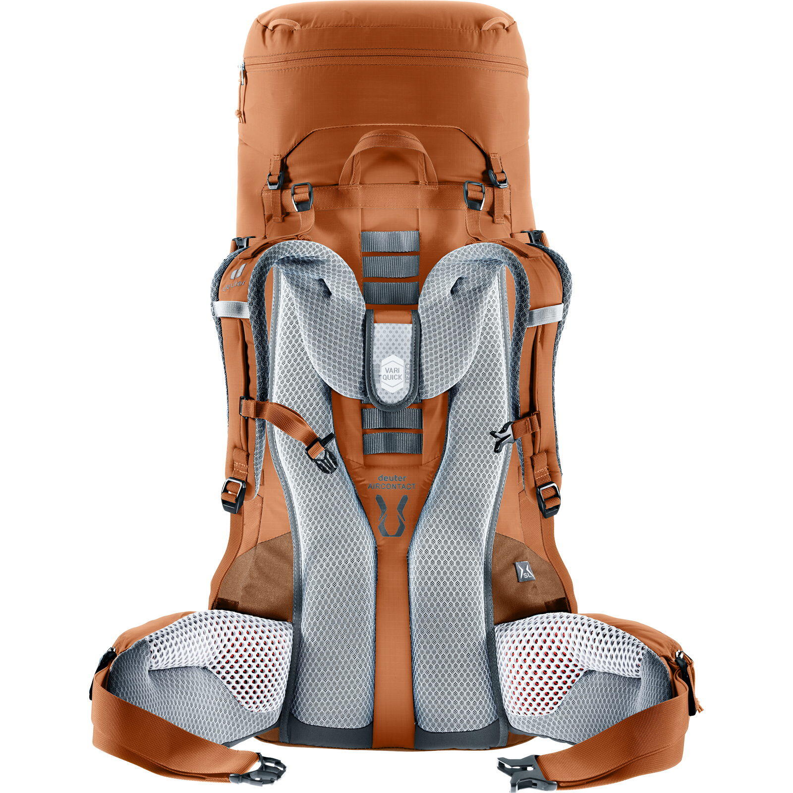 Damen-Trekkingrucksack Aircontact Lite 45+10 SL pecan-mocha 5/7