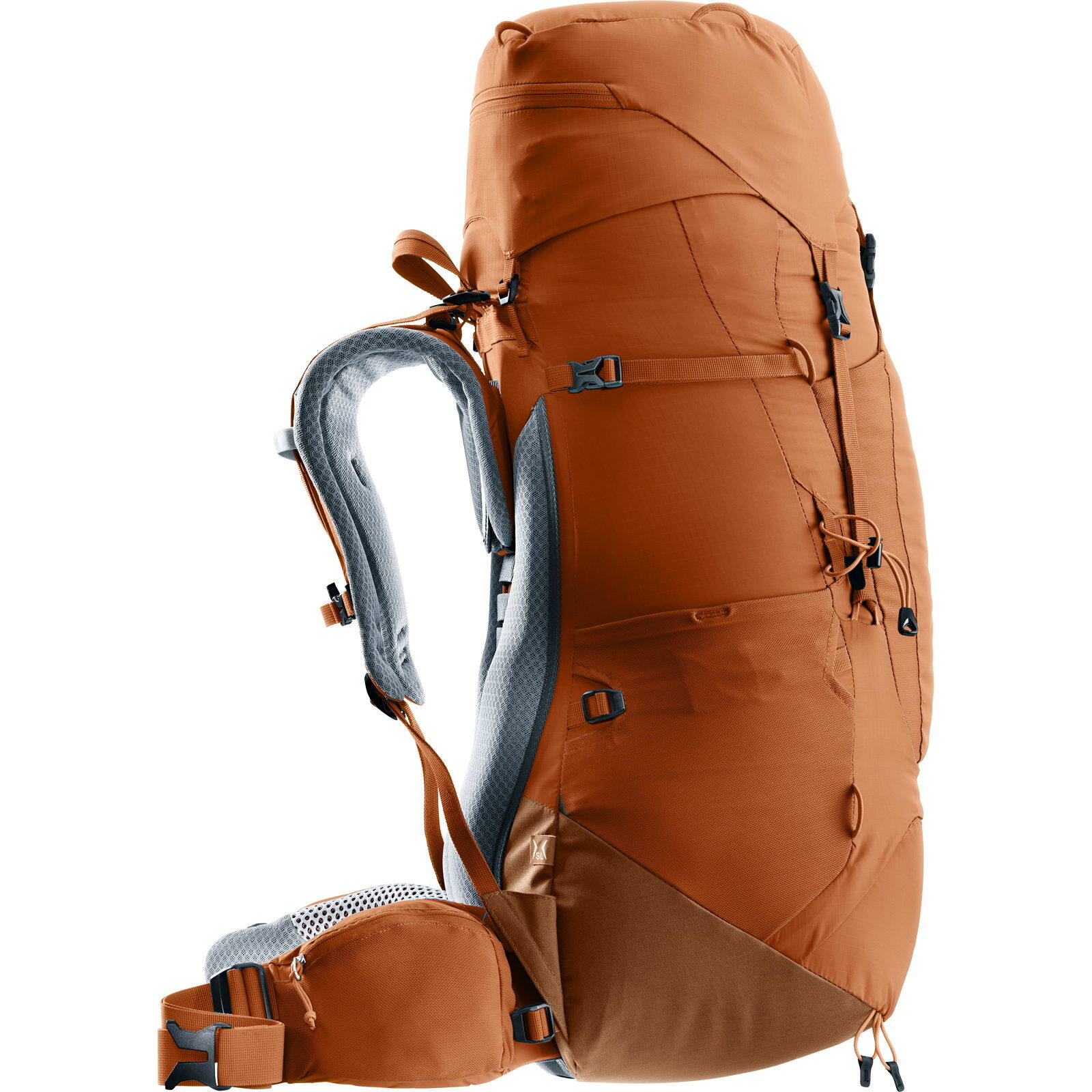 Damen-Trekkingrucksack Aircontact Lite 45+10 SL pecan-mocha 4/7