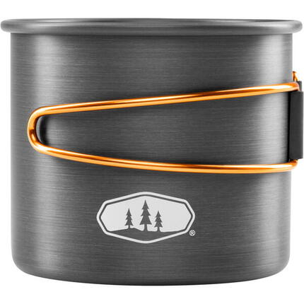 Gobelet GSI Halulite 591 ml aluminium anodisé dur léger poignées pliables