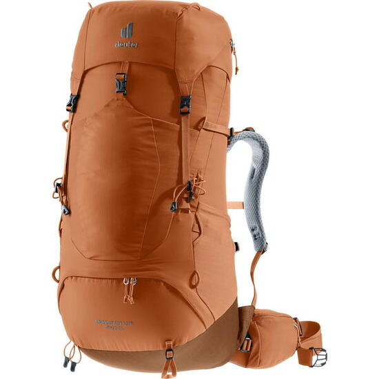 Damen-Trekkingrucksack Aircontact Lite 45+10 SL pecan-mocha