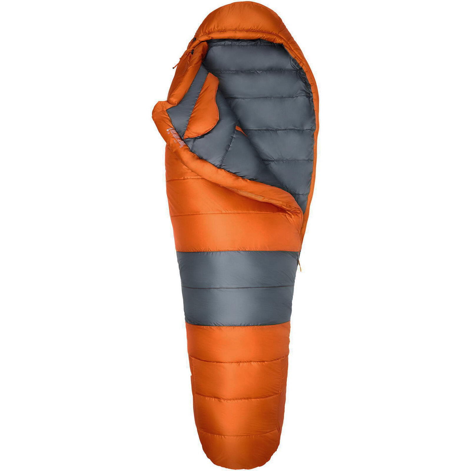 Kunstfaserschlafsack Trestles Elite 0 tangelo-steel onyx 2/7