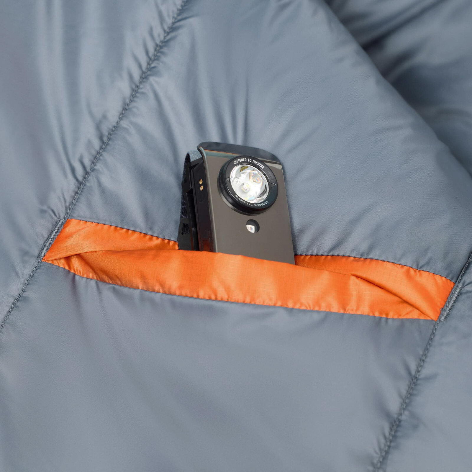 Kunstfaserschlafsack Trestles Elite 0 tangelo-steel onyx 5/7