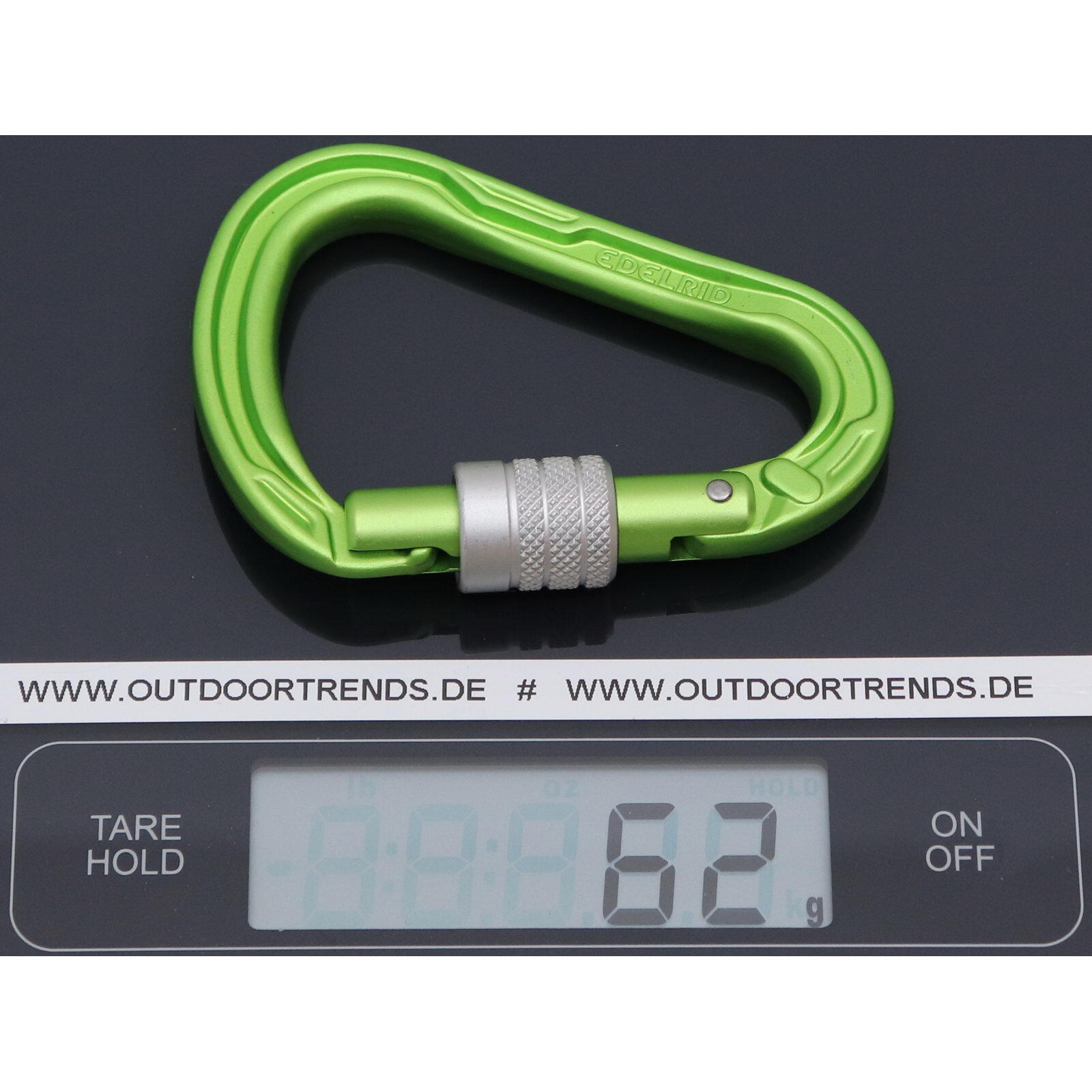 Karabinek wspinaczkowy Edelrid HMS Strike Screw II - silver 3/3