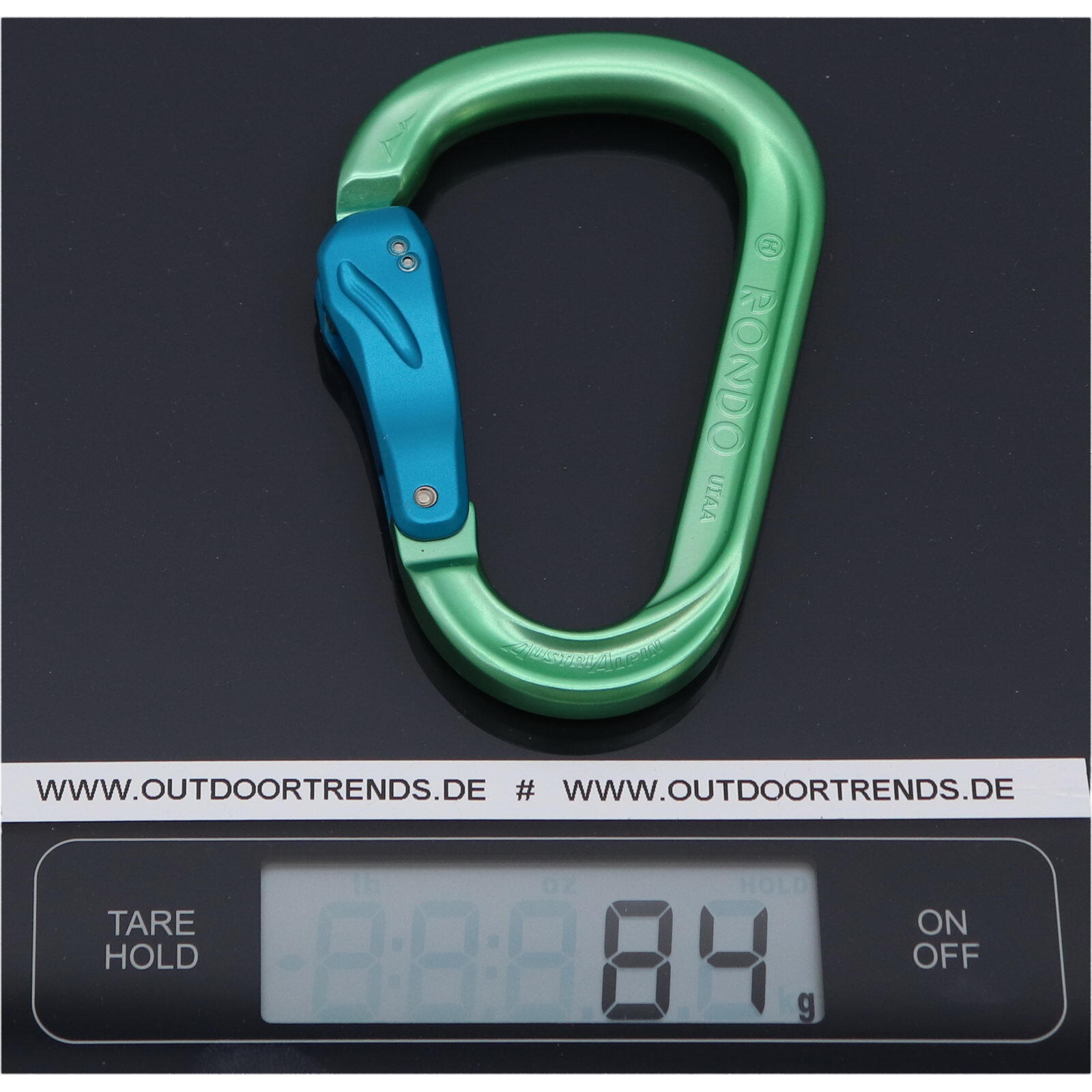 Karabiner HMS Rondo Slide-Autolock Eloxiert purple 4/4