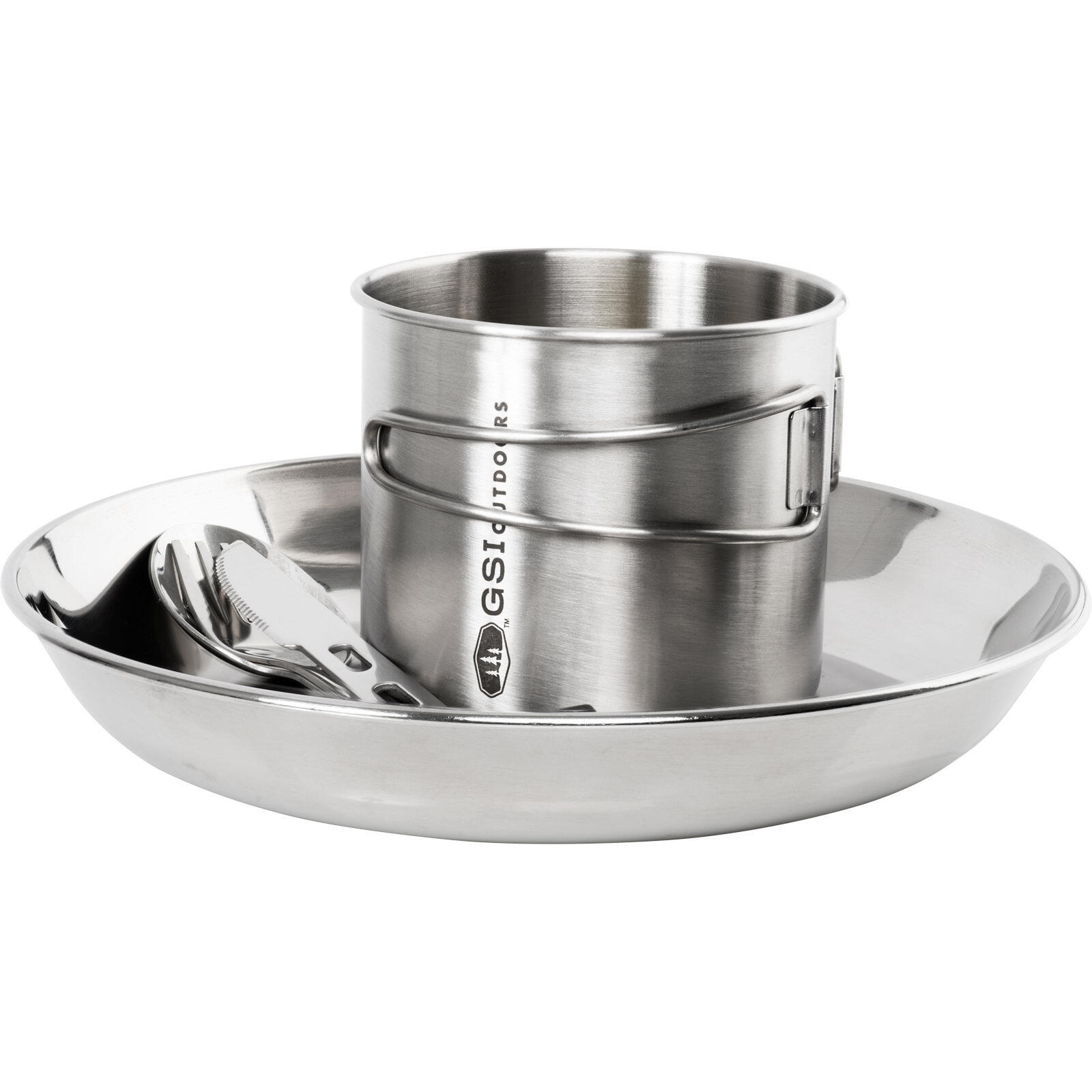 Geschirrset Glacier Stainless Steel 1 Person Set 2/4