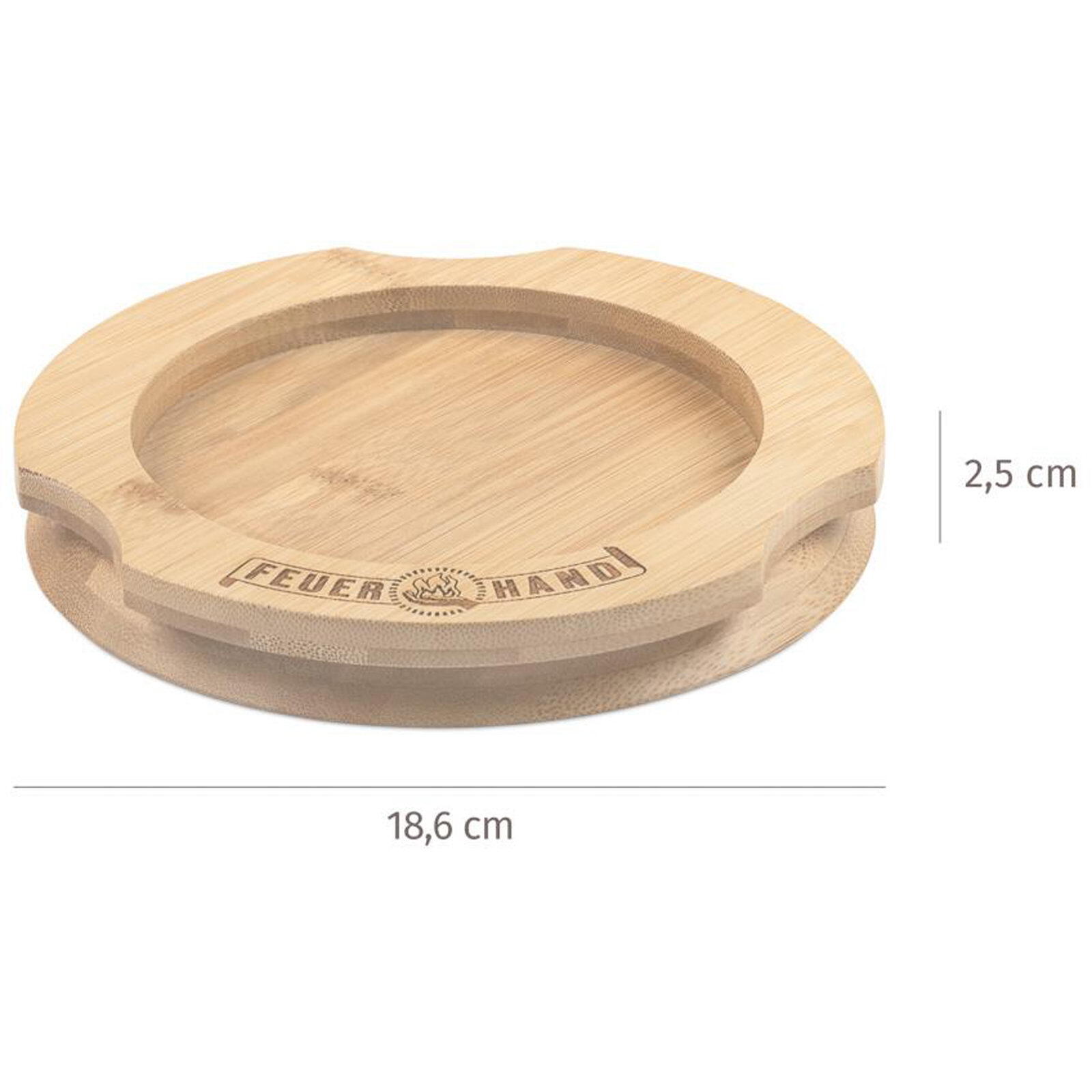 Feuerhand Lampe tempête en bambou 5/6