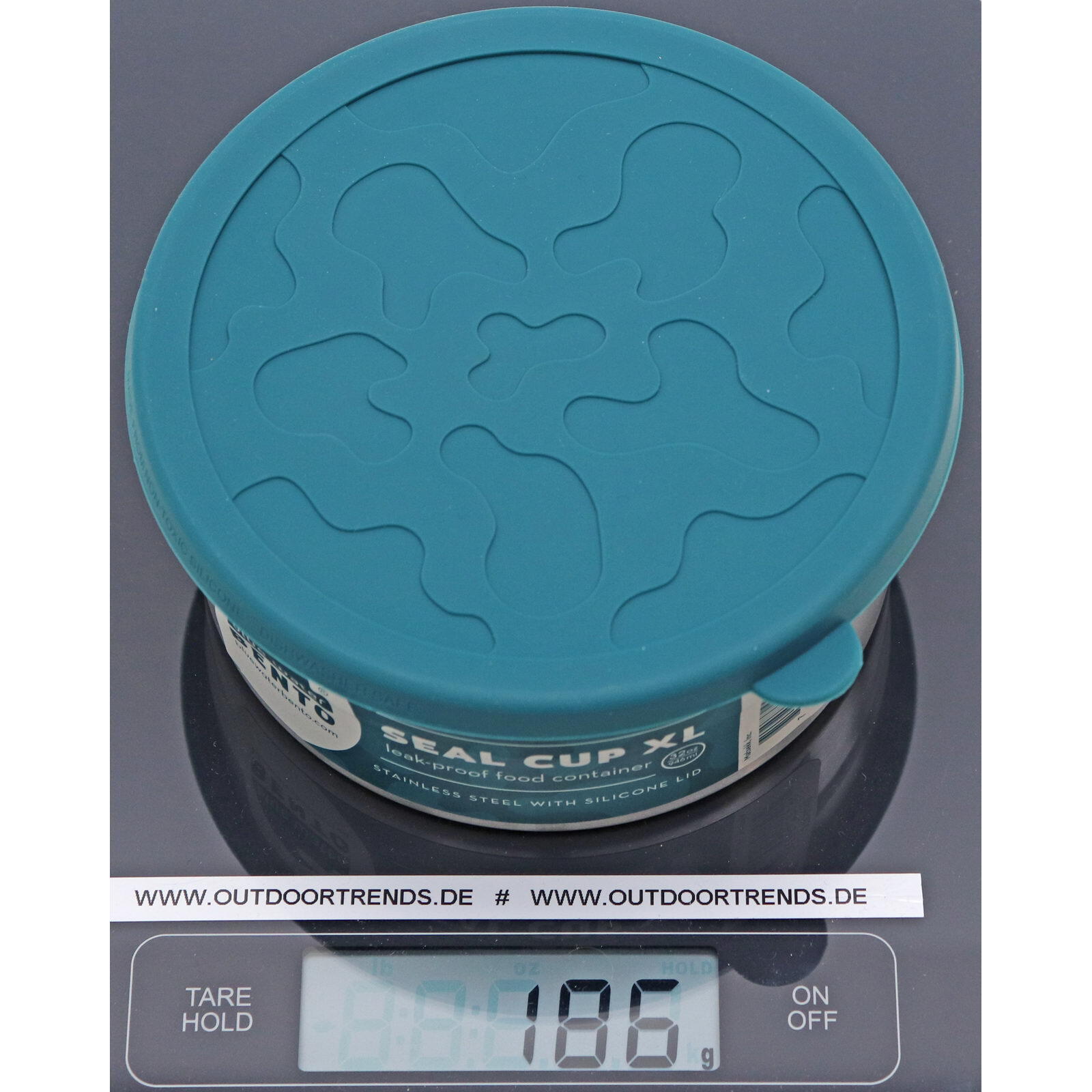 Edelstahl-Silikon-Dose Seal Cup XL 2/2