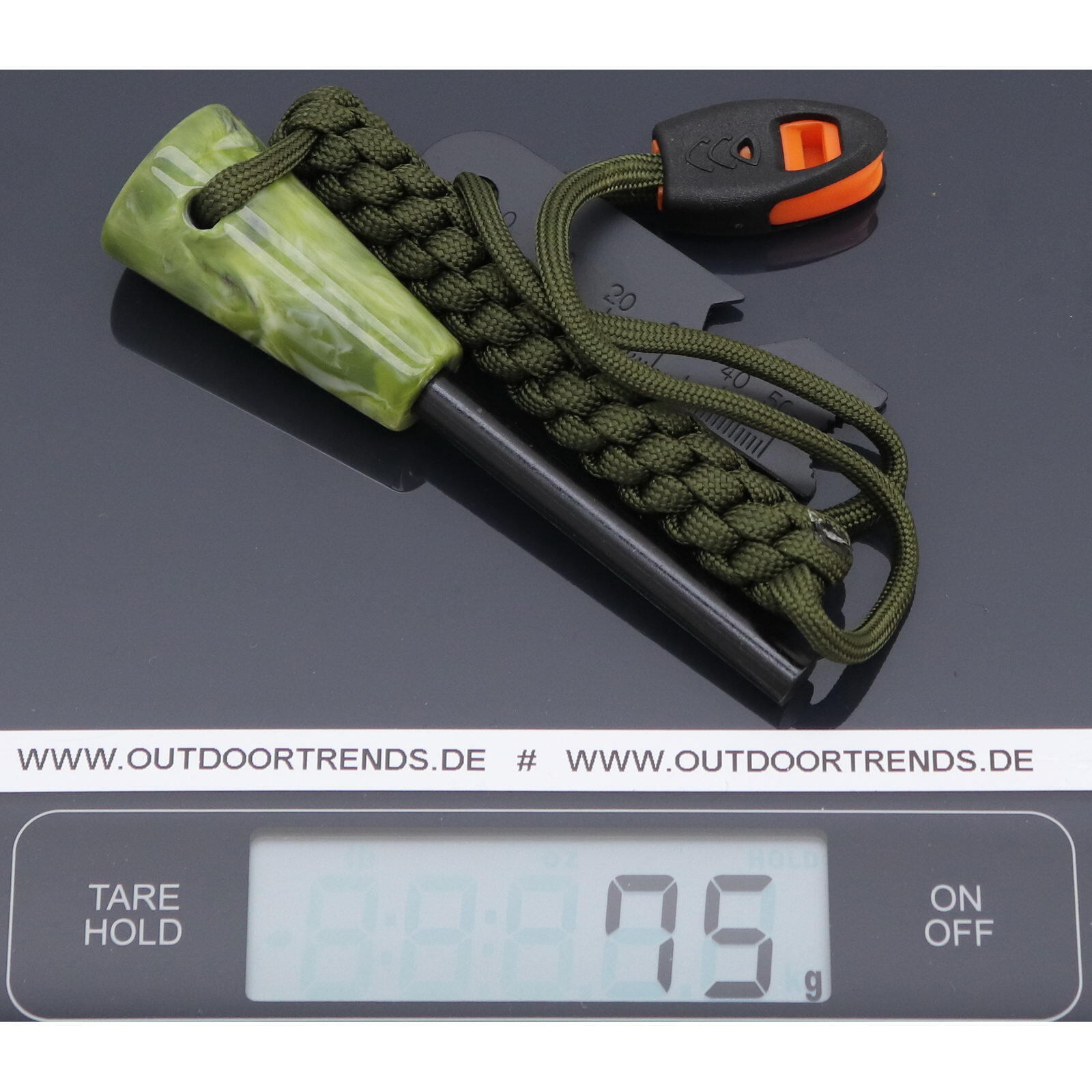 Origin Outdoors Firesteel Bushcraft - Feuerstahl Brauner Stein 3/4