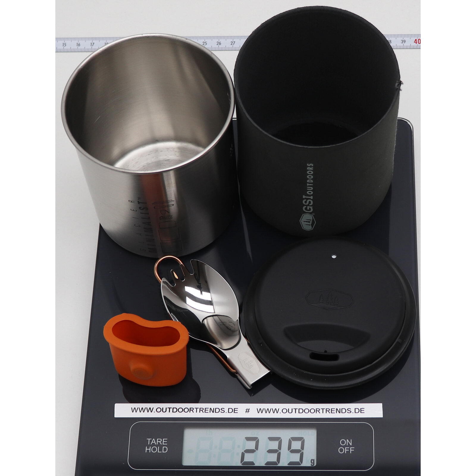 Popote GSI "Glacier Stainless Minimalist II" 2/3