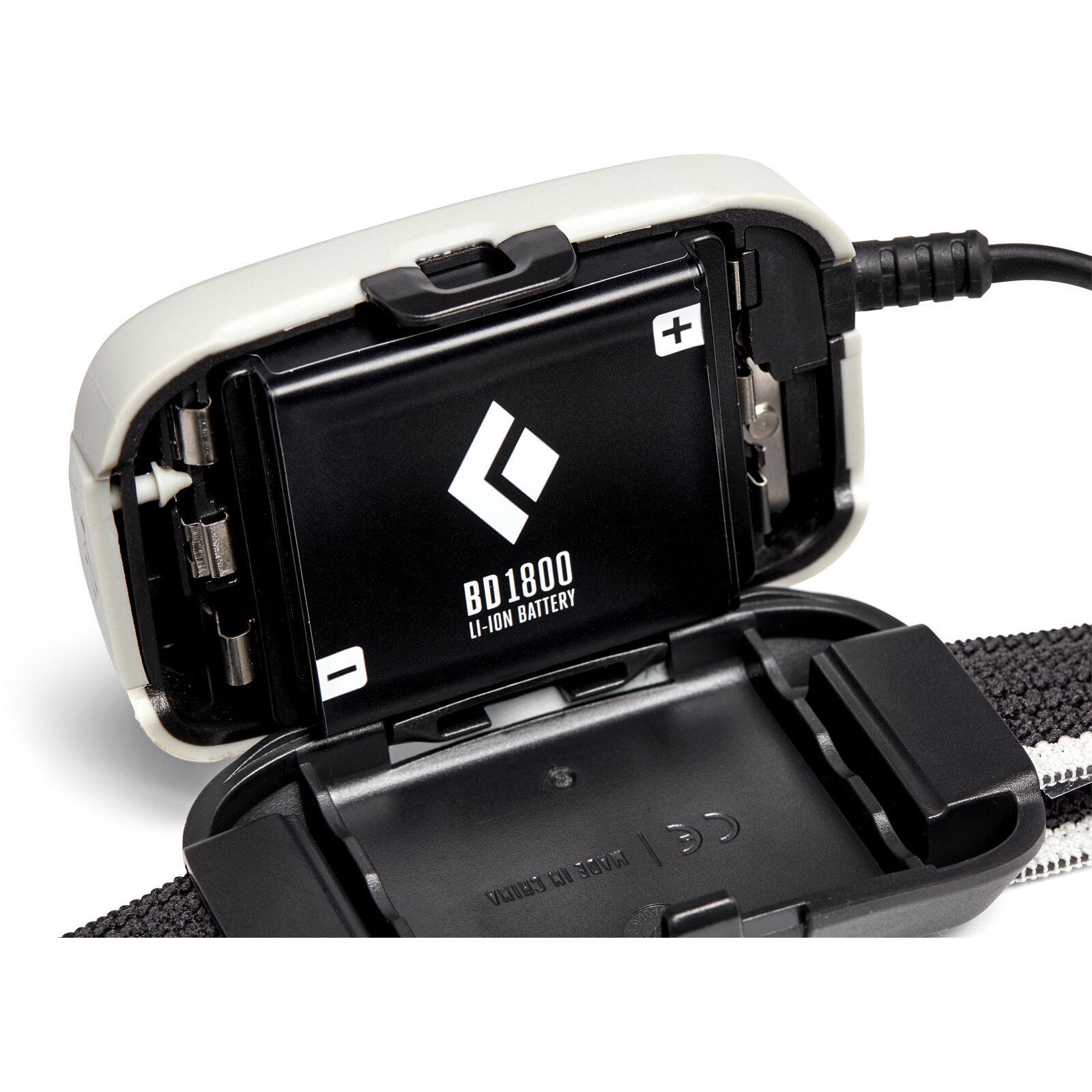 Wiederaufladbarer Black Diamond BD1800 Akku 1800 mAh, kompakt, USB-Ladegerät 4/4