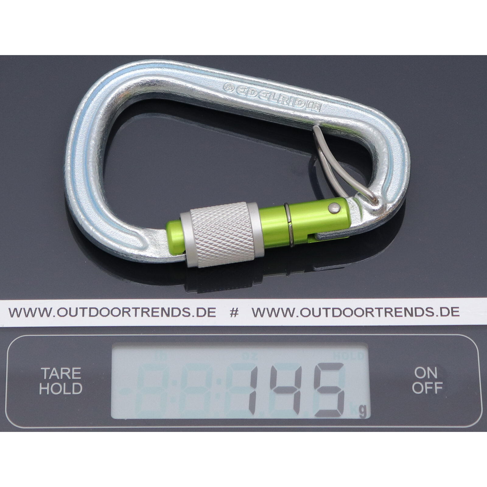 Mosquetón HMS Bruce Steel FG Edelrid 4/4