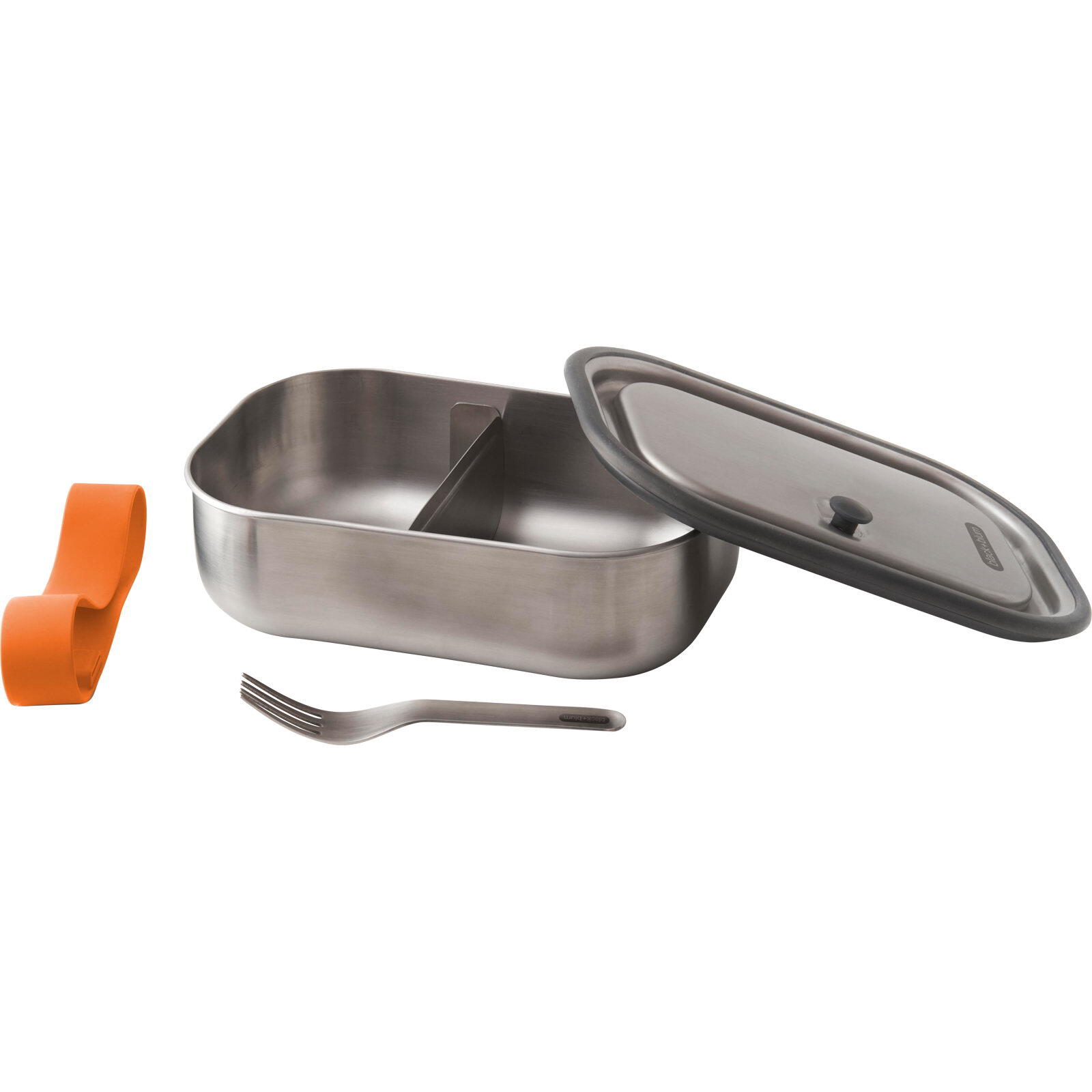 Boite repas en acier inoxydable Large - Orange 1L 2/7
