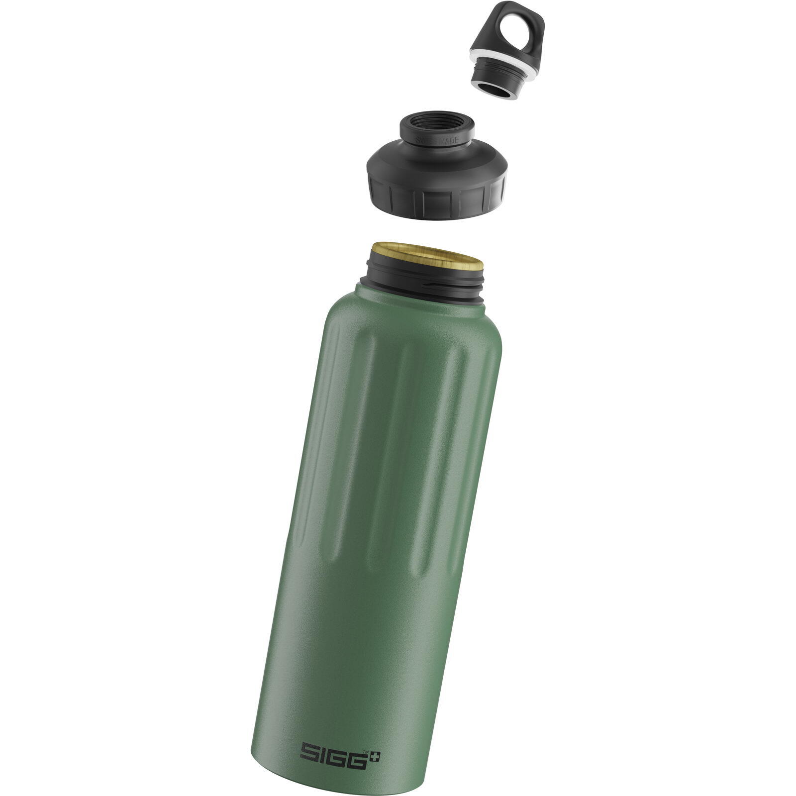 Alutrinkflasche WMB 1.5L olive 3/4