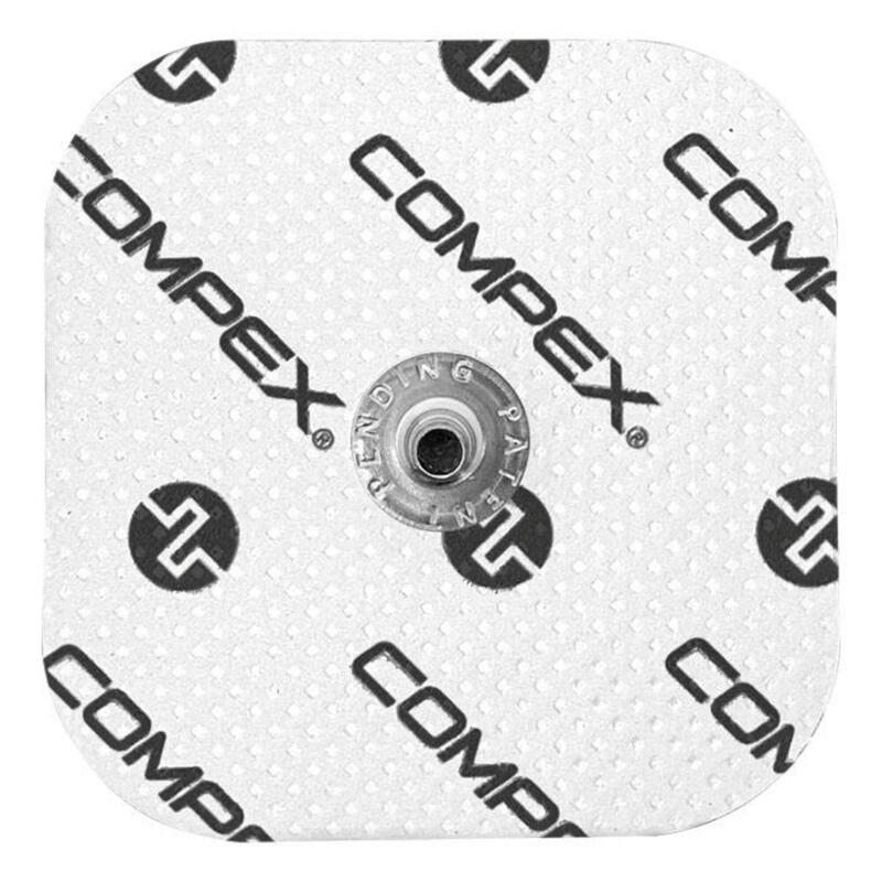 Compex EasySnap Performance elektroden 5x5cm - Zwart