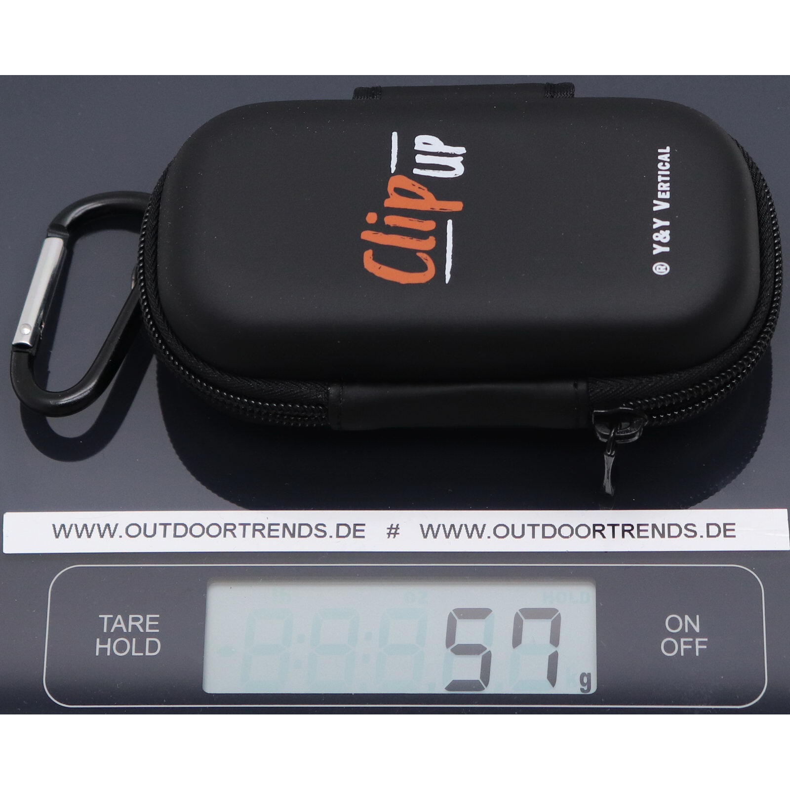 Sicherungsbrille Clip Up grau 5/7