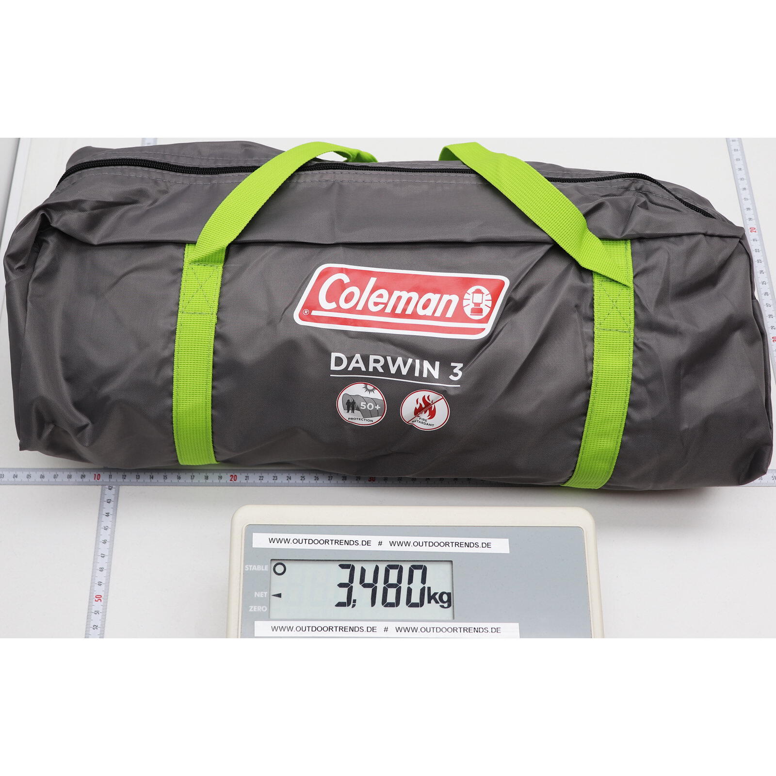 Coleman Darwin 3 — Tente dôme 3 personnes, compacte et légère 4/5