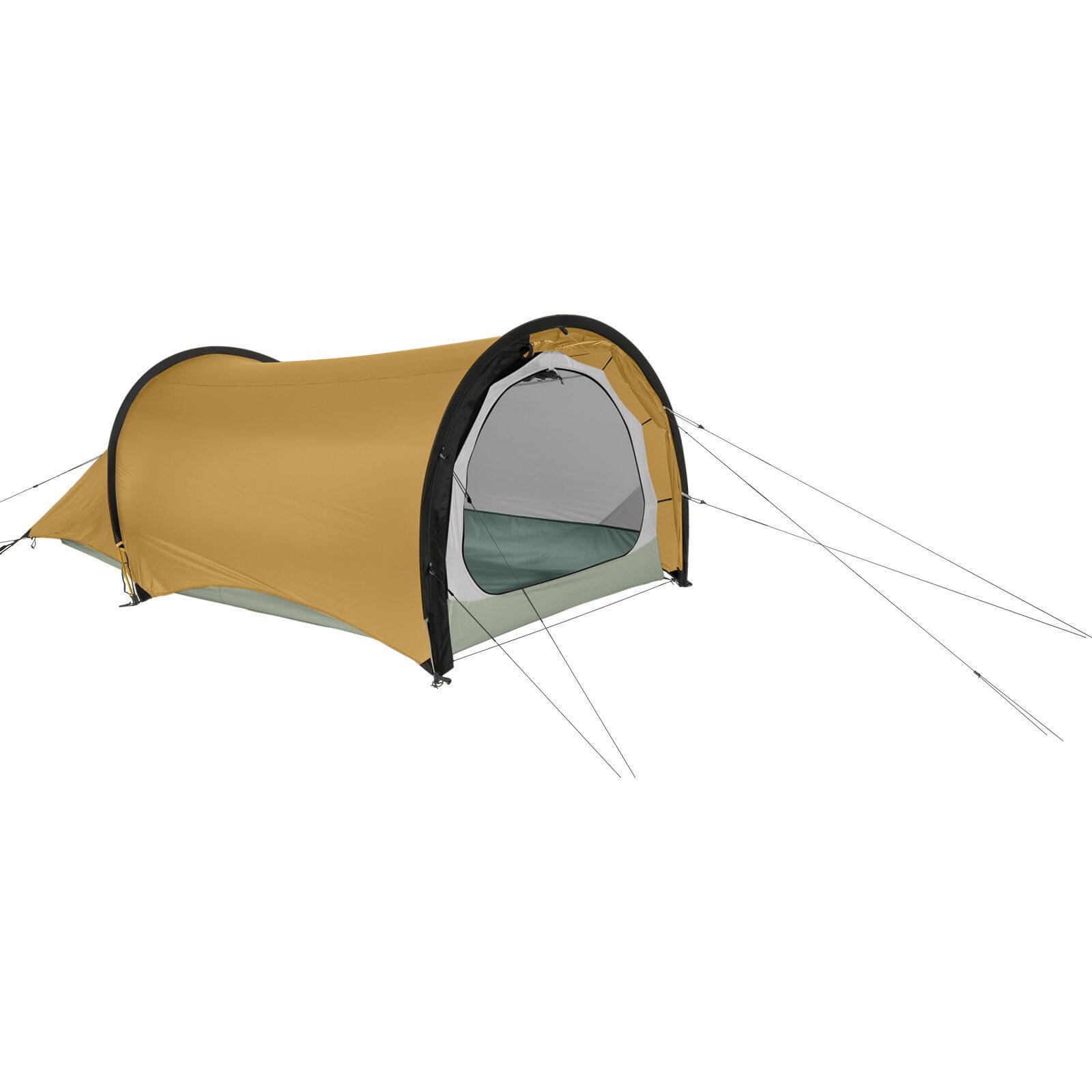 Drei-Personen-Tunnelzelt Moa Lite 3 spruce yellow 6/7