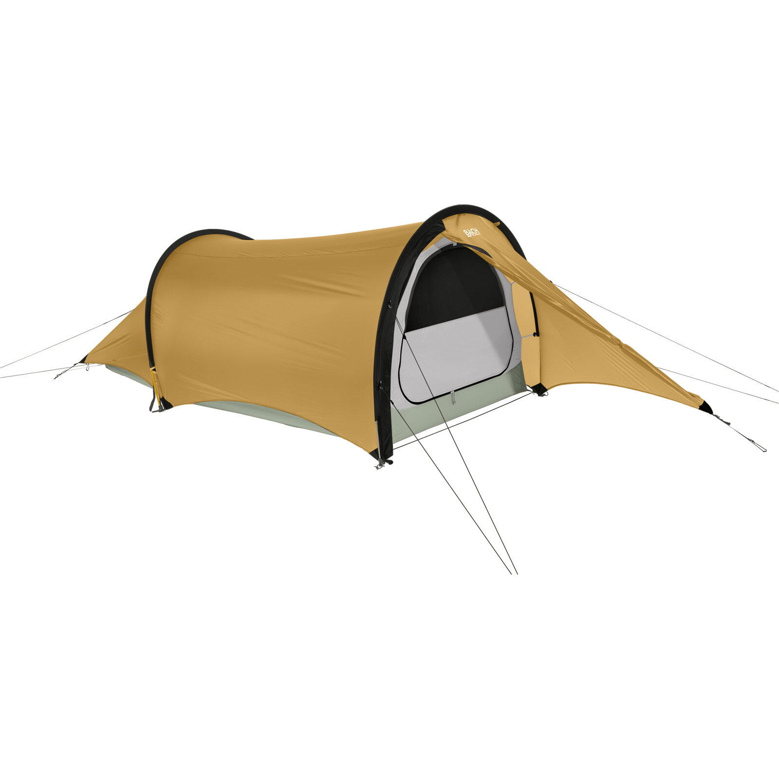 Drei-Personen-Tunnelzelt Moa Lite 3 spruce yellow 4/7
