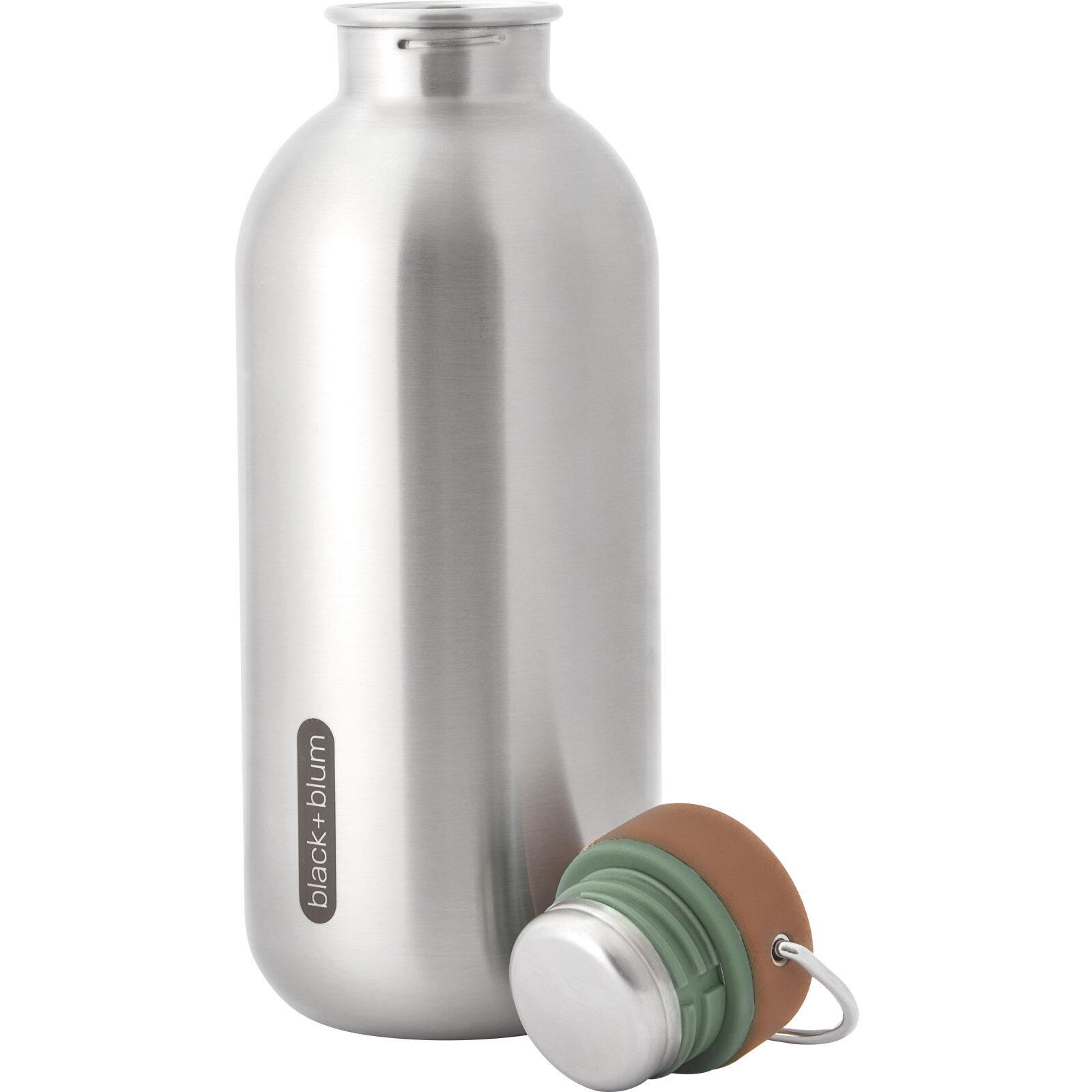 Edelstahlflasche Steel Bottle 600 ml olive 2/3